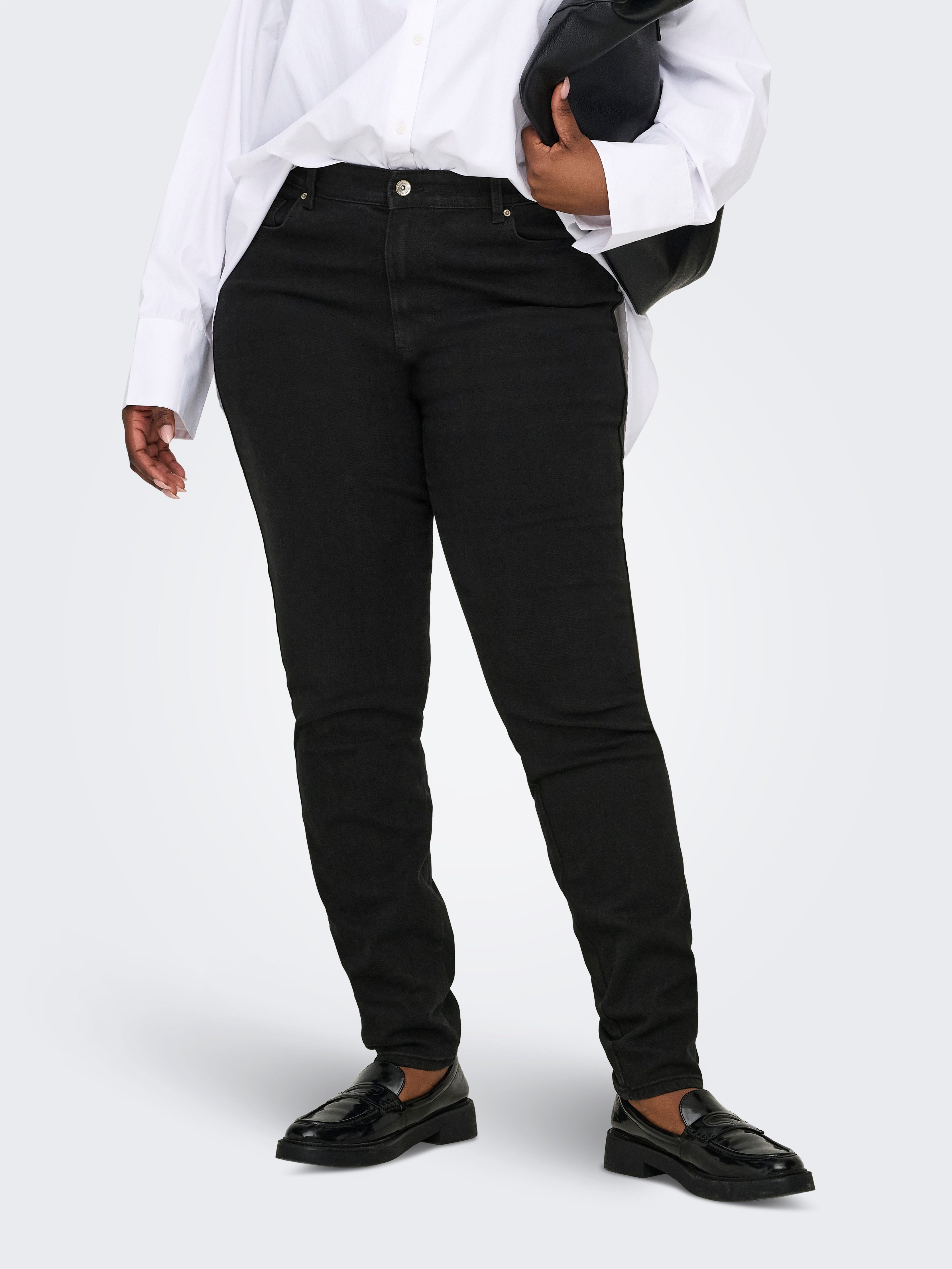 ONLY CARMAKOMA Skinny-fit-Jeans CARSNOW HW STRETCH SKINNY PIM656 NOOS Baumwollmischung, skinny fit, High Waist