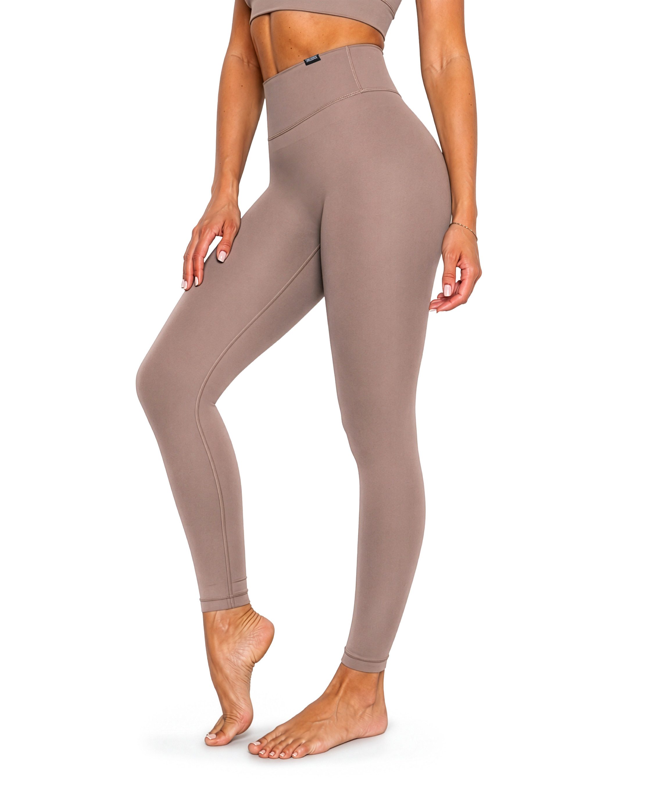 Smilodox Leggings Selina, High Waist Shaped Fit Yogahose, elastisches Material Blickdichte Push-Up Yoga Leggings, elastisch, seamless, Workout Gym