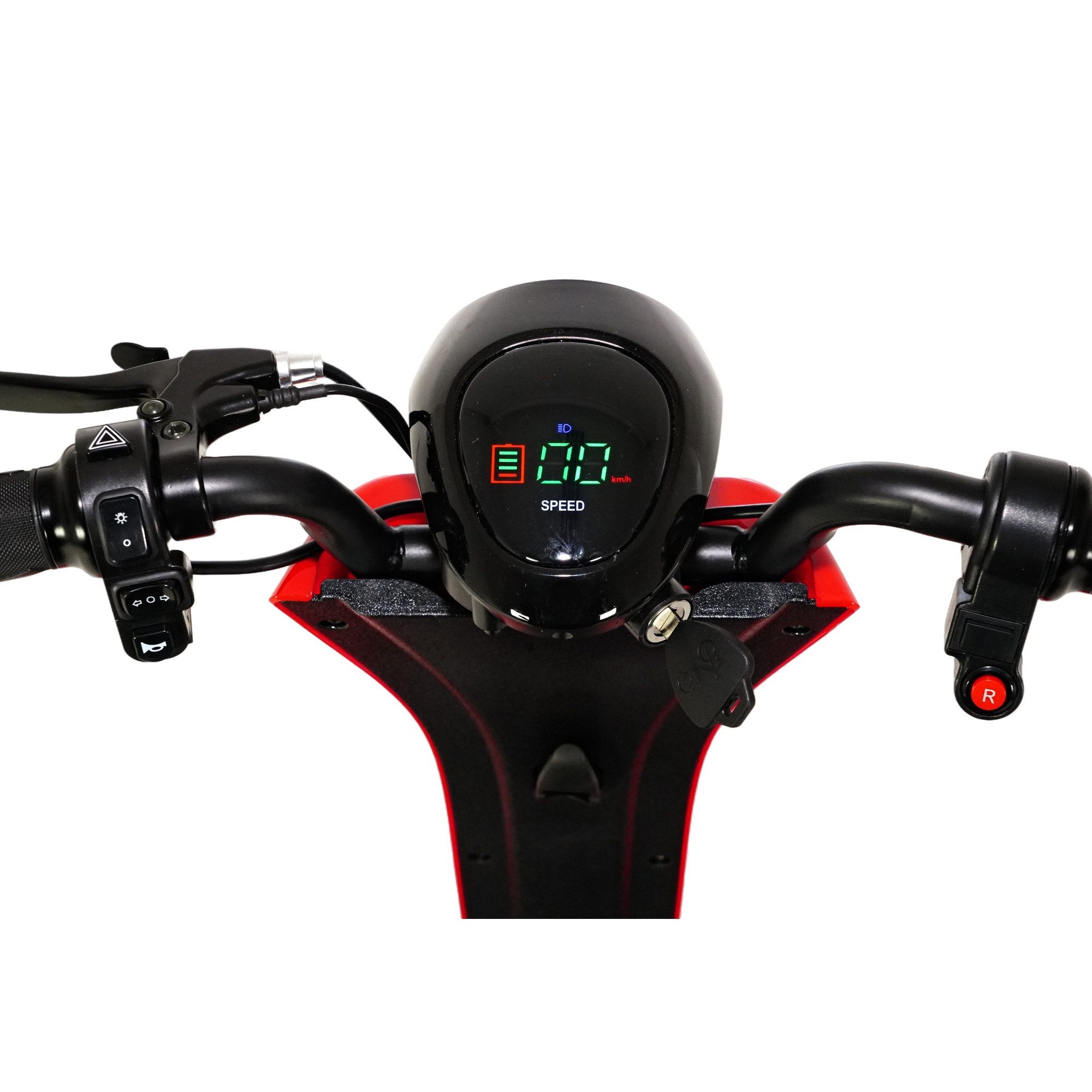 Urban Hopper E-Motorroller Seniorenmobil Elektro 4-Rad Mobilitätshilfe ELEKTRISCH FALTBAR, 250 W, 6 km/h, Urban Hopper Best Ager Fold Lithium-Akku ca. 40km, 3 Gänge + Rückwärts