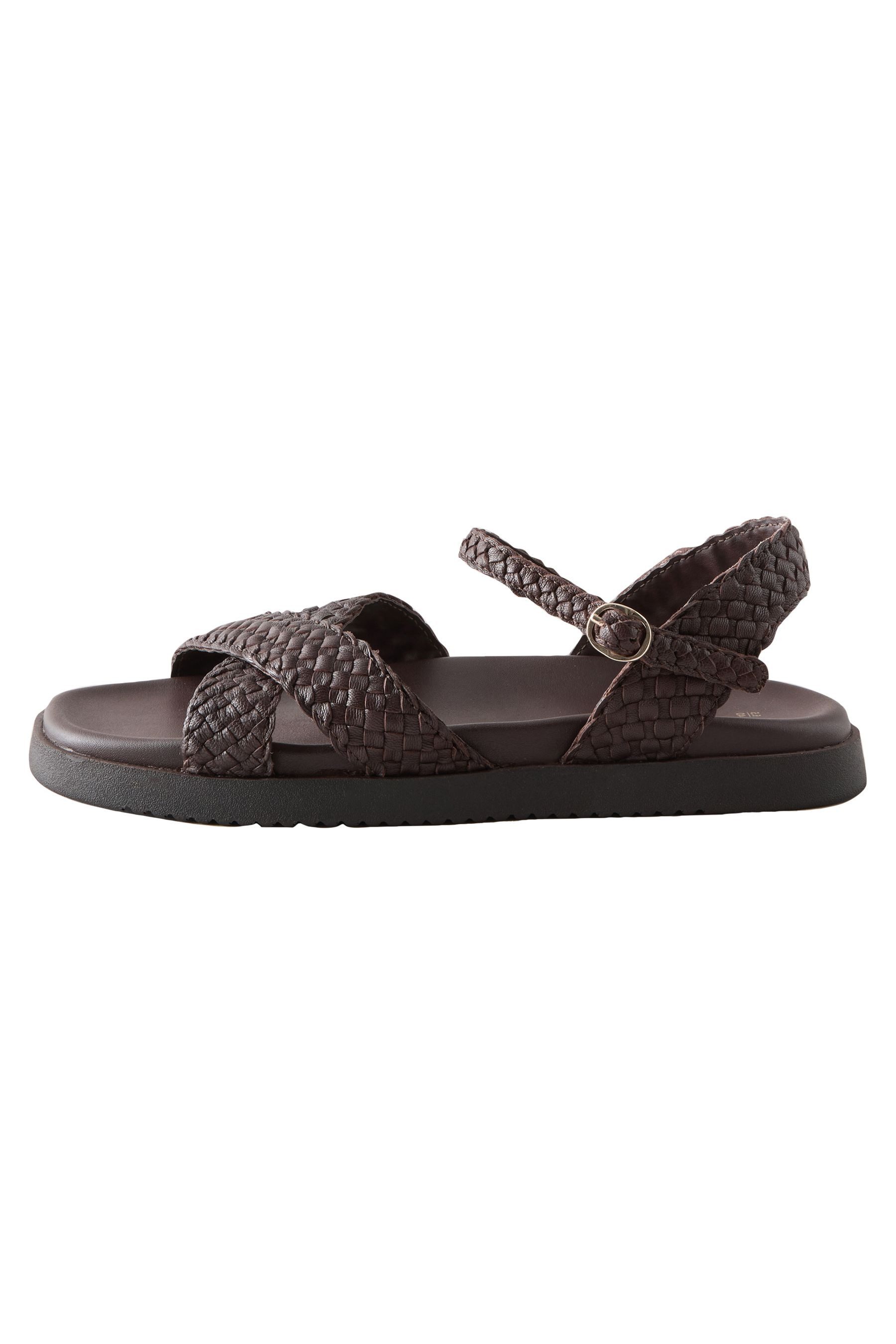Next Flexi Comfort Ledersandalen mit Fußbett Sandale