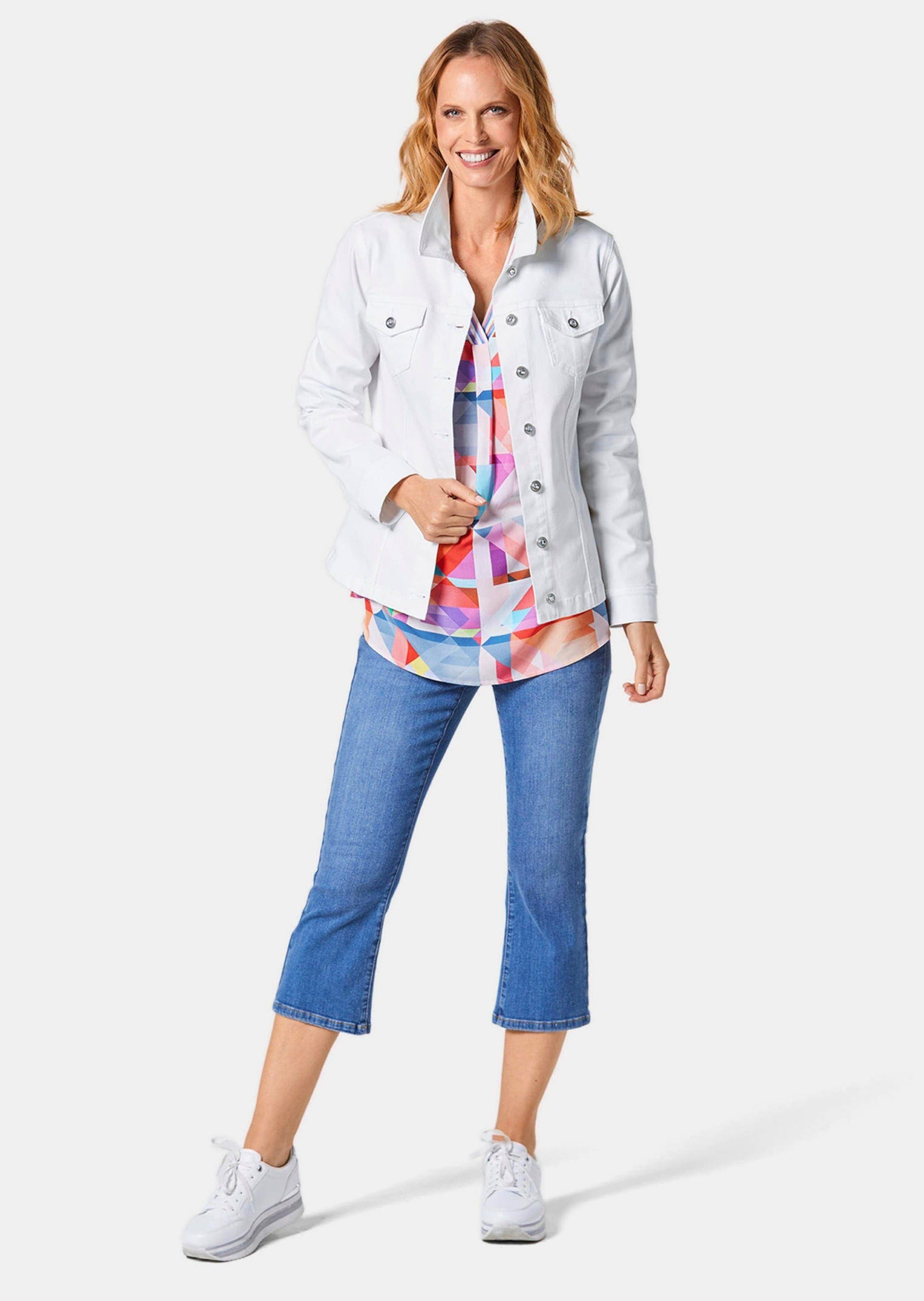 GOLDNER Outdoorjacke Kurzgröße: Zeitlose Jeansjacke mit günstig online kaufen