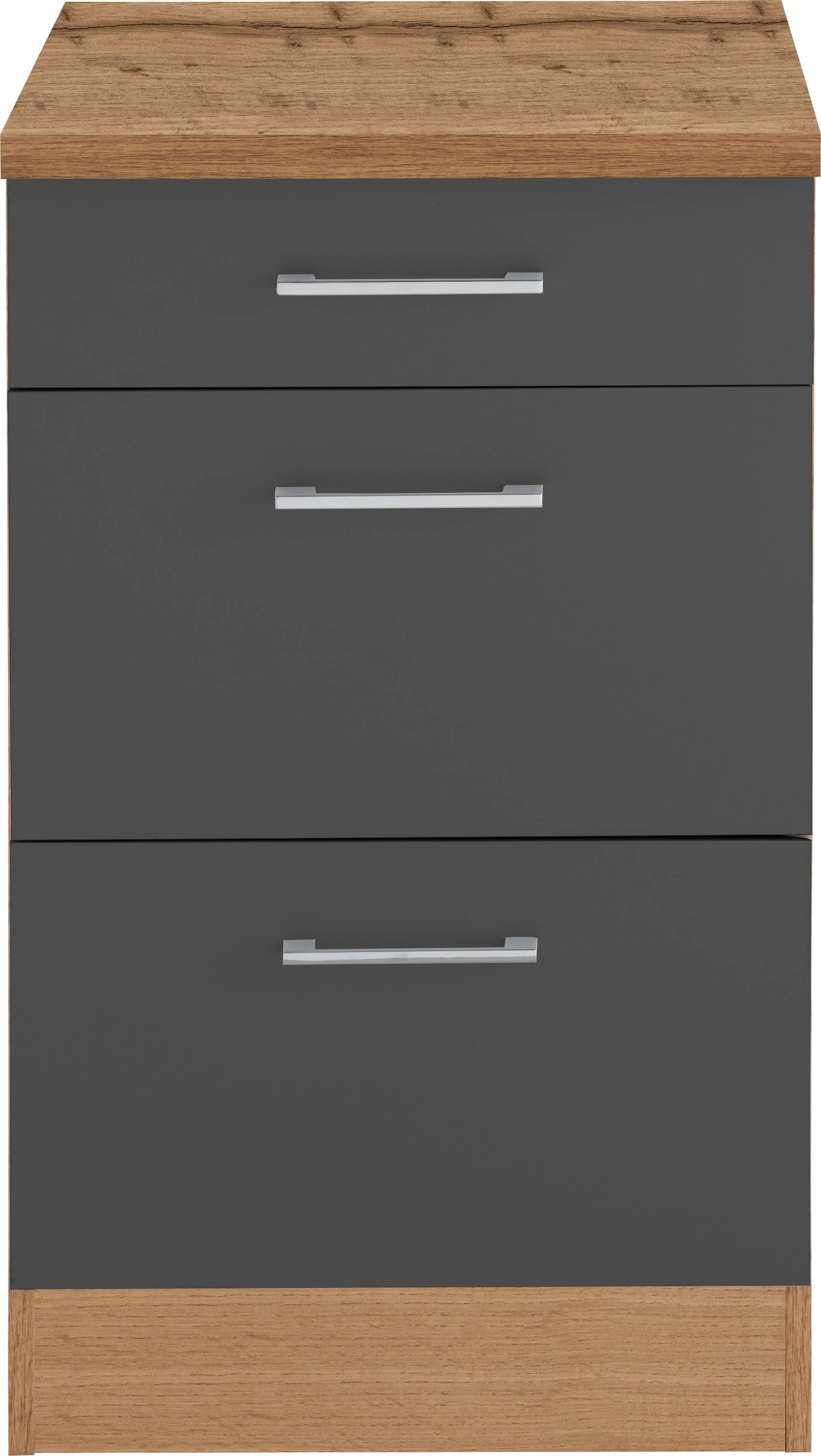 KOCHSTATION Auszugsunterschrank "KS-Colmar", 50 cm, mit Metallgriff, alles günstig online kaufen