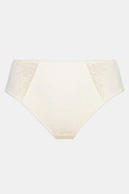 Ulla Popken Slip Slip florale Spitzeneinsätze Mikrofaser