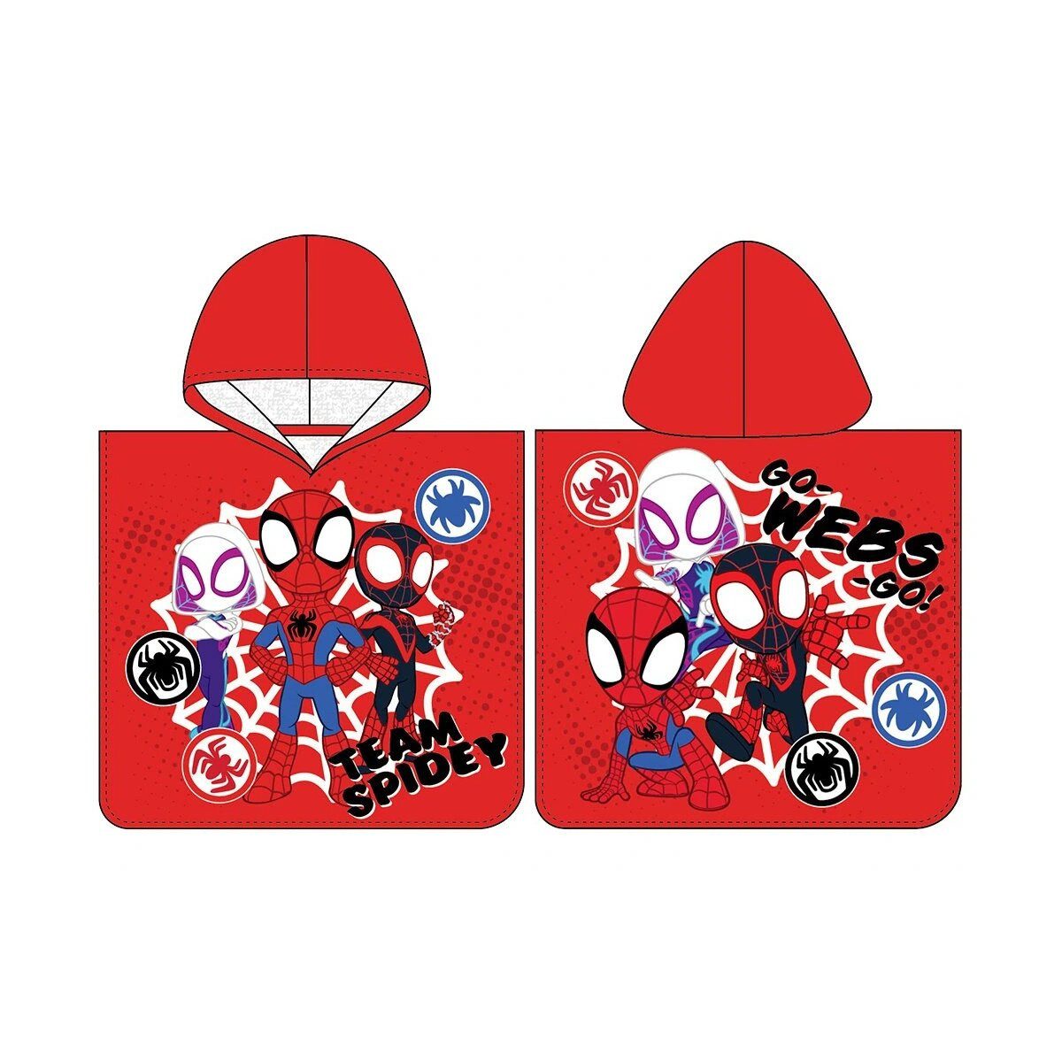 Spiderman Poncho Spiderman Poncho 50x115cm – Team Spidey Strandtuch