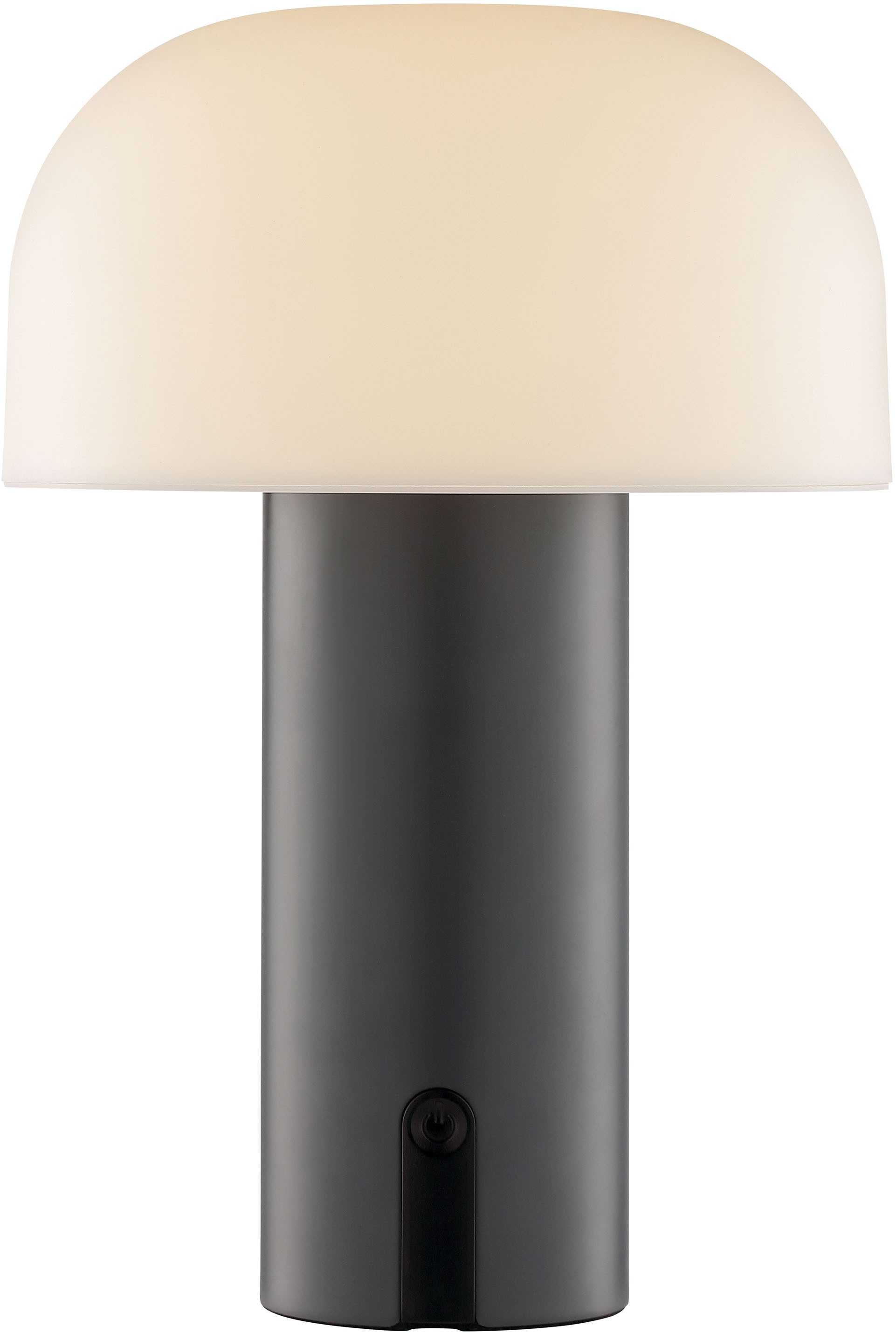 Brilliant LED Außen-Tischleuchte Mattis, Dimmfunktion, LED fest integriert, Warmweiß, mit Akku, 21 x 15 cm, 240 lm, 2700 K, dimmbar, IP44