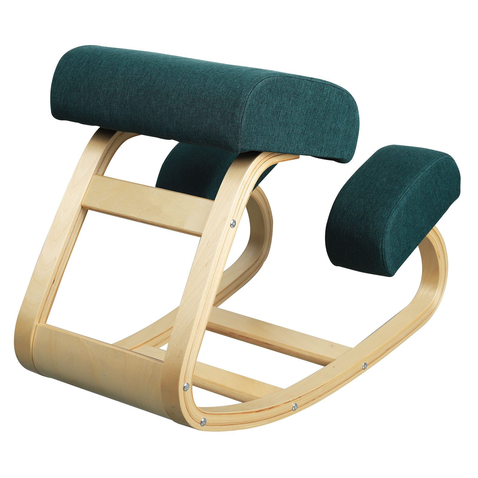 radelldar Schaukelstuhl Kniestuhl ergonomisch massivholz 43,5x70,5x56cm günstig online kaufen