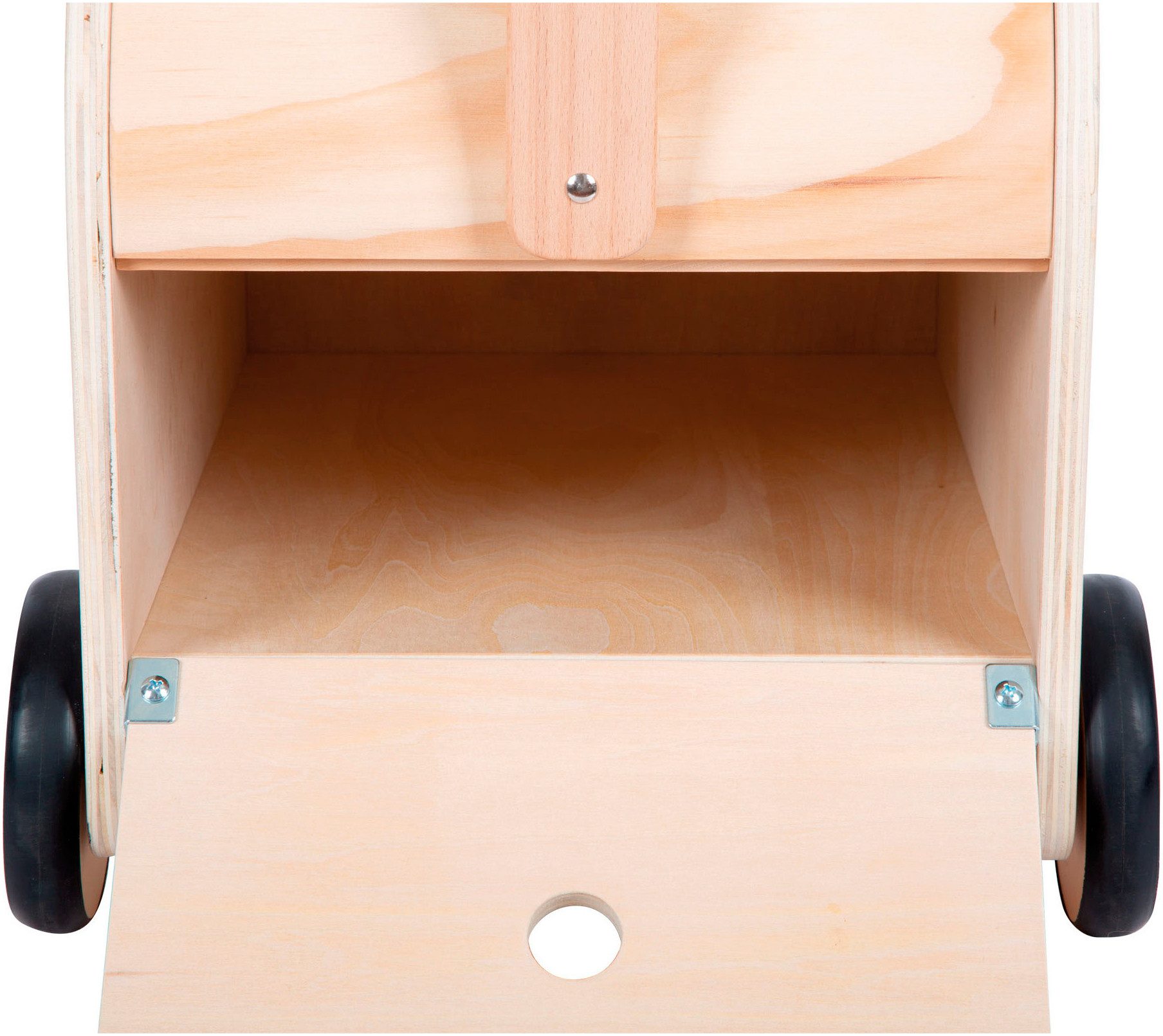 Small Foot Toy Chest Wildlife Zebra, with Wheels