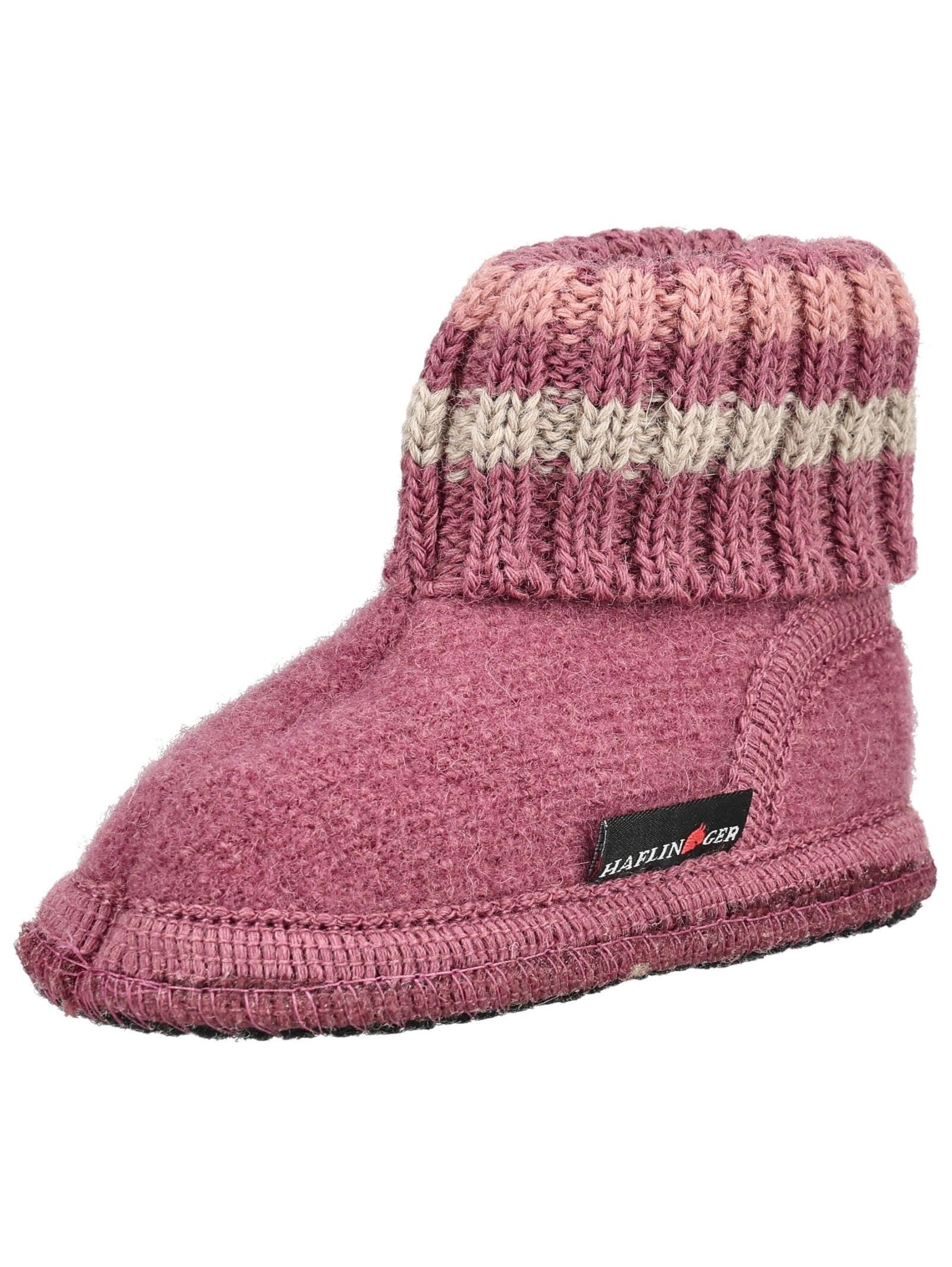 Haflinger Haflinger Stiefelette Wolle Hausschuh