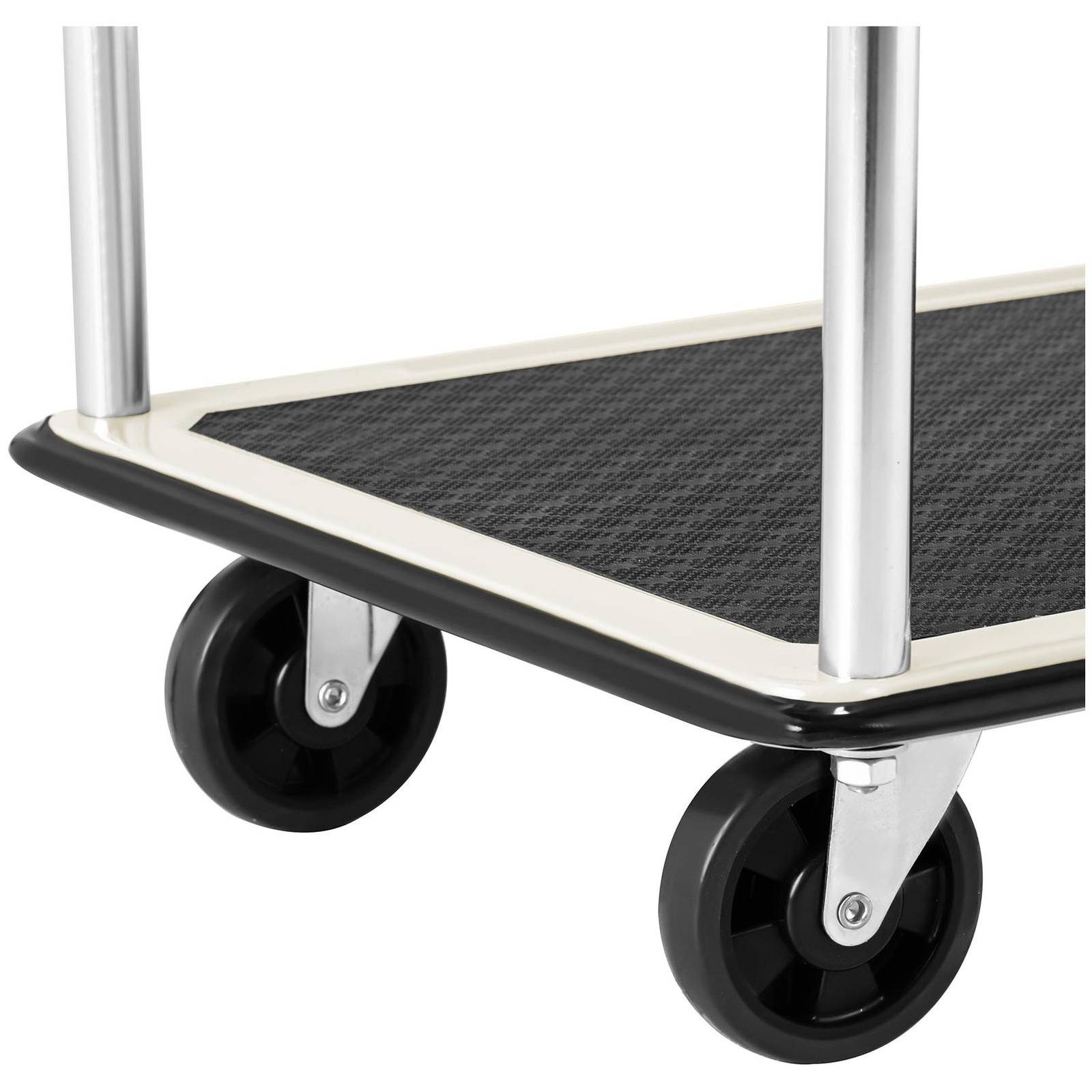 MSW Transportwagen Etagenwagen 150 kg 3 Ebenen je 72 x 43 cm Handwagen Lagerwagen