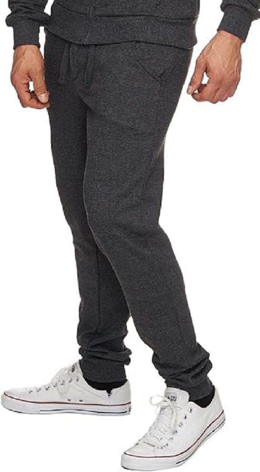 MERISH Jogginghose Jogginghose Herren Jogger Männer Baumwolle Slim Fit Anthrazit, S)