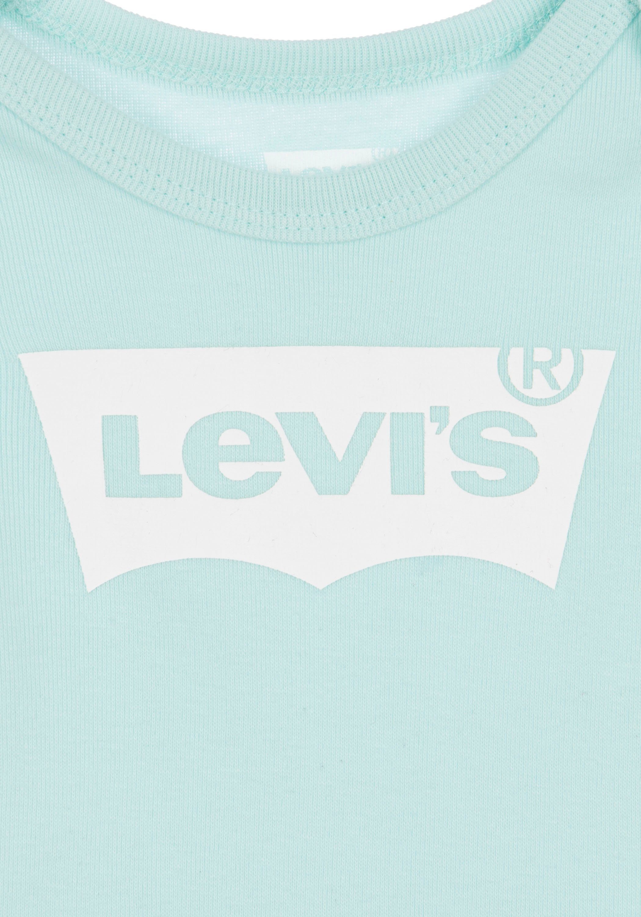 Levi's® Neugeborenen-Geschenkset Kids UNISEX türkis (Set, 3-tlg) Body