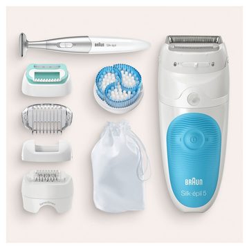 Braun Epilierer Silk-épil 5 - 815 SensoSmartTM - White Blue