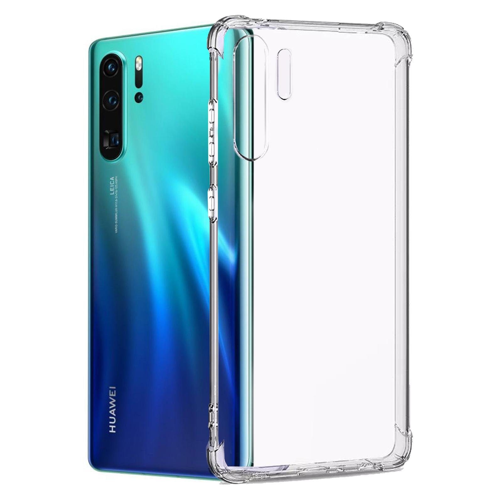 Numerva Handyhülle Anti Shock Case für Huawei P30 Pro, Air Bag Schutzhülle Handy Hülle Bumper Case