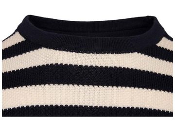 MELA Rundhalspullover MELA Bio-Herren-Strickpullover 'NAYAN' mit Rundhal