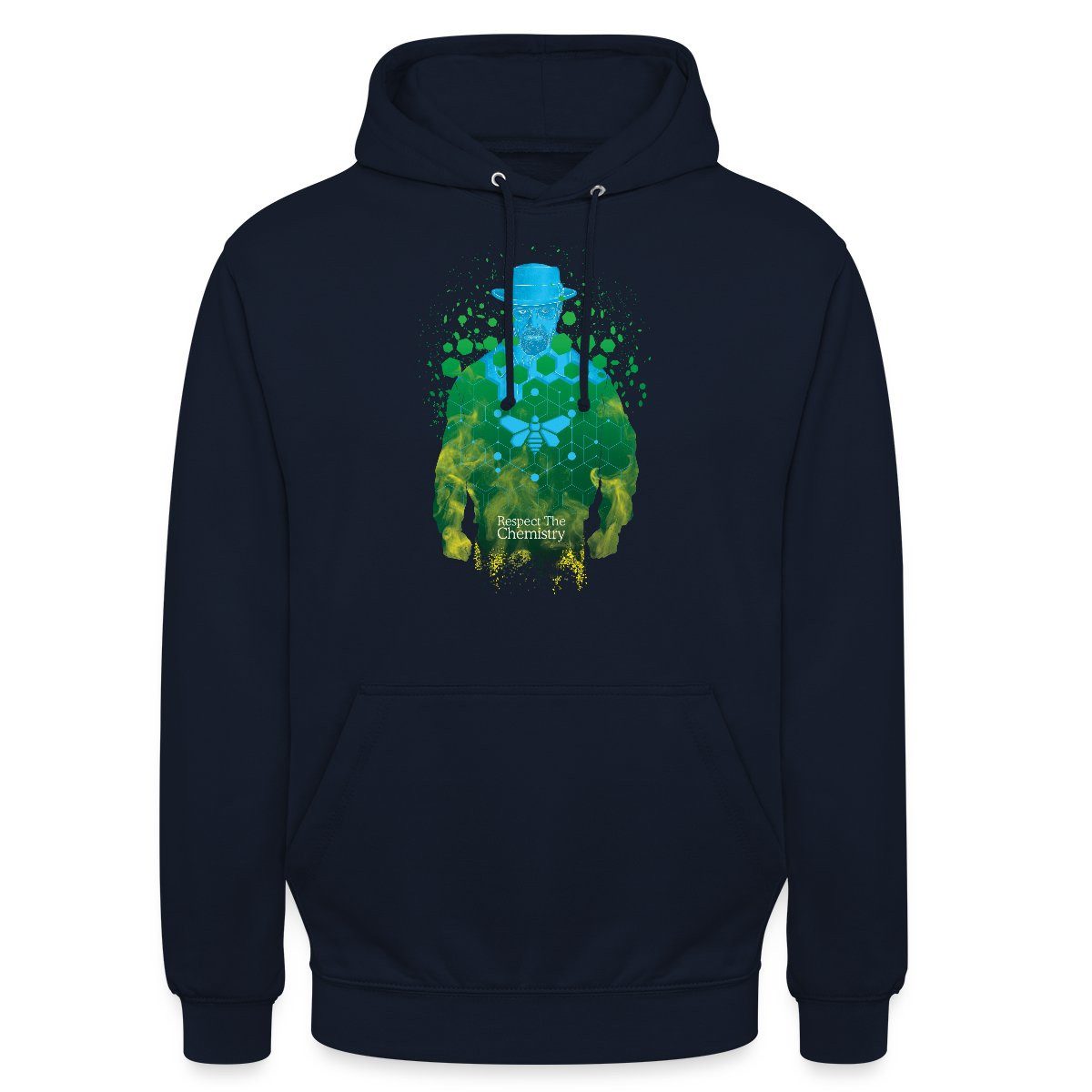 Spreadshirt Hoodie Breaking Bad Respektiere Die Chemie Walter White Unisex Hoodie (1-tlg)