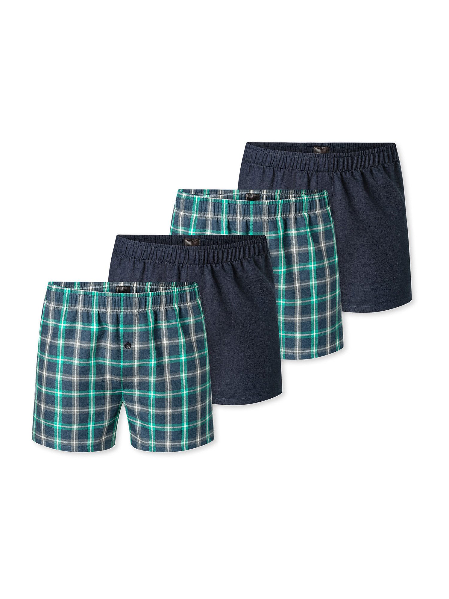 Schiesser Boxer Multi (4-St) Boxershorts, Unterhose, Boxerbriefs