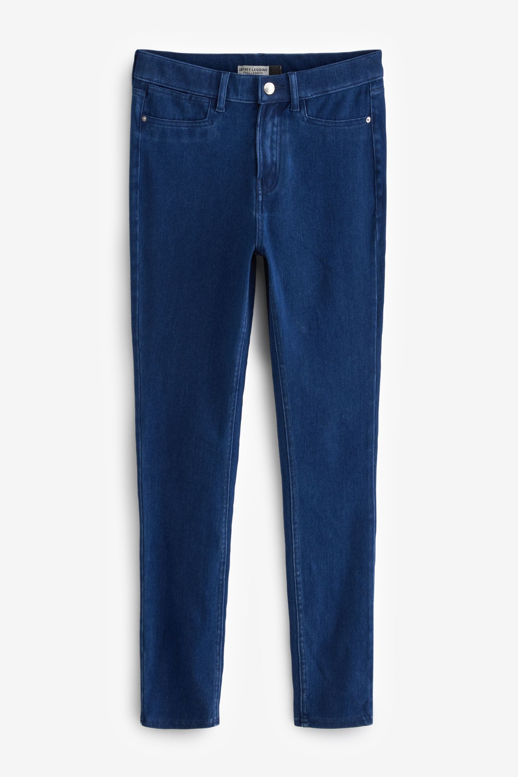 Next Jeansleggings Denim-Leggings aus Jersey mit Reißverschluss (1-tlg) günstig online kaufen