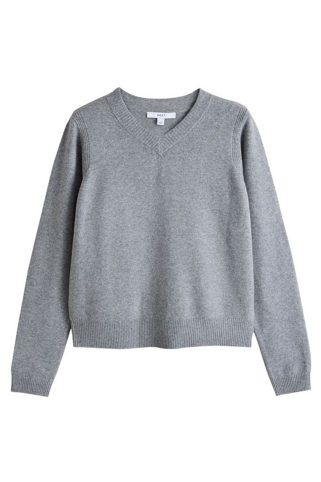 Next V-Ausschnitt-Pullover Langärmeliger, weicher Pullover mit V-Ausschnitt (1-tlg)