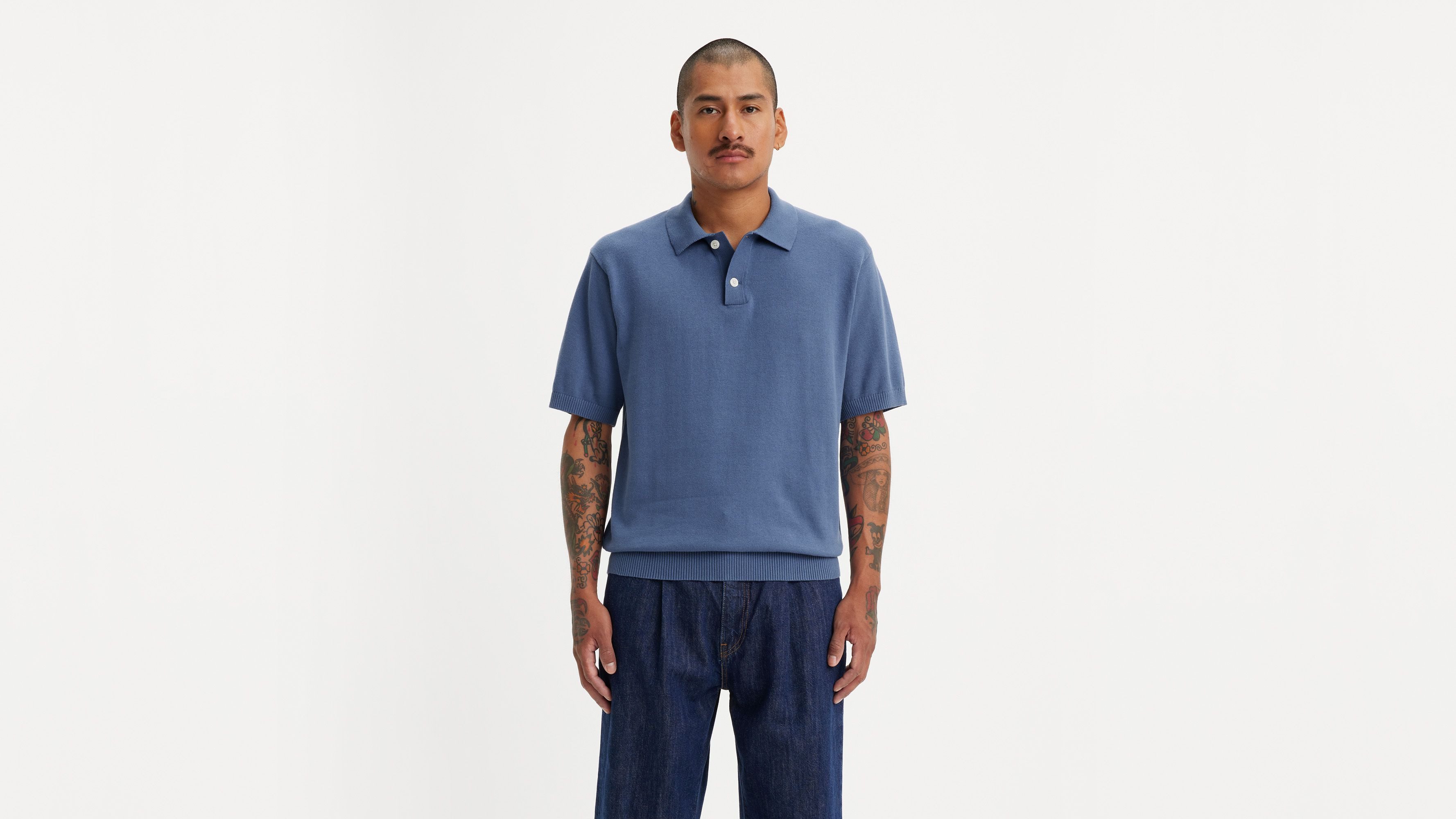 Levi's® Poloshirt SWEATER KNIT POLO