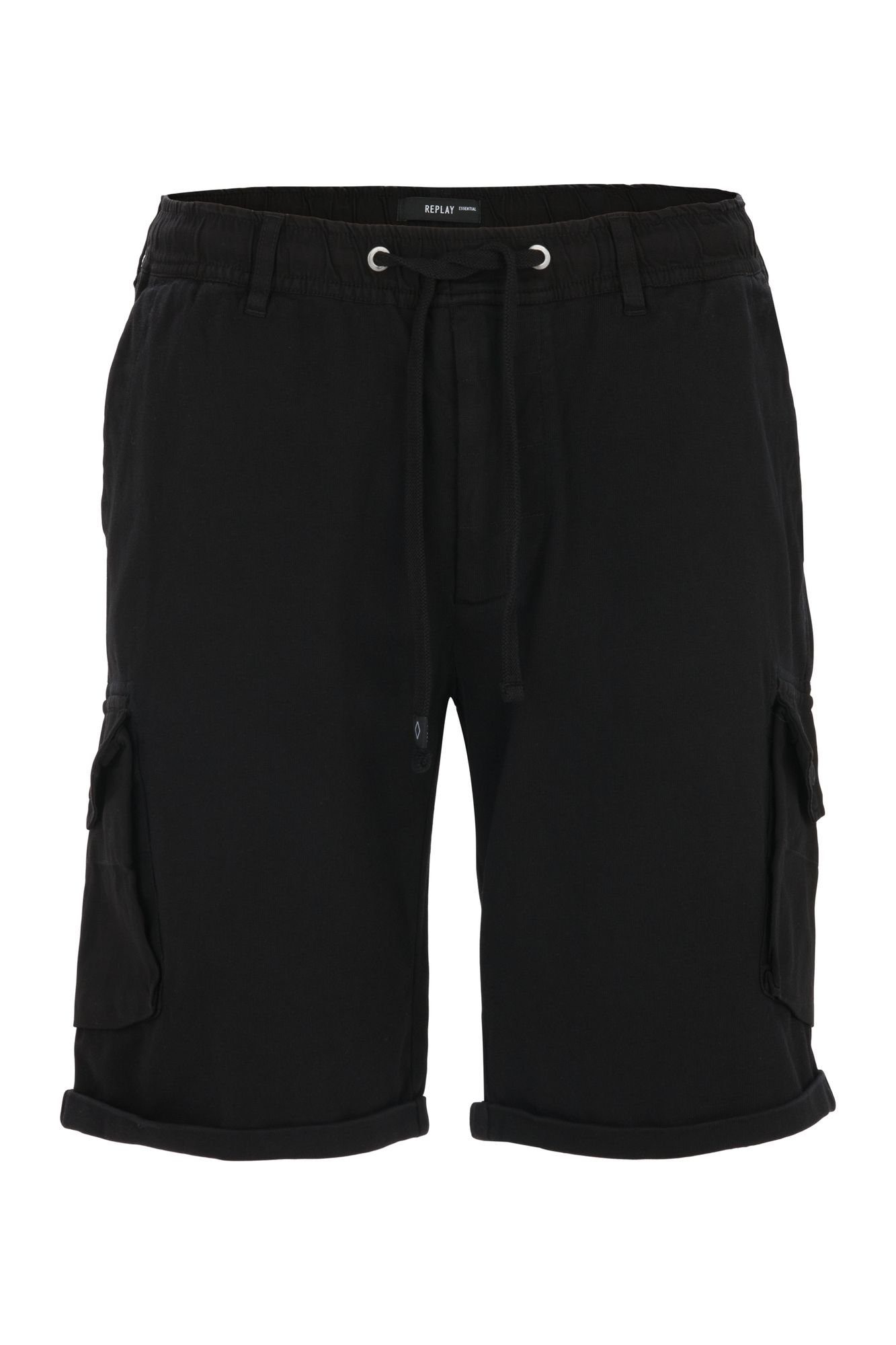 JERSEY HEAVY DYED Cargoshorts Replay COTTON GARMENT