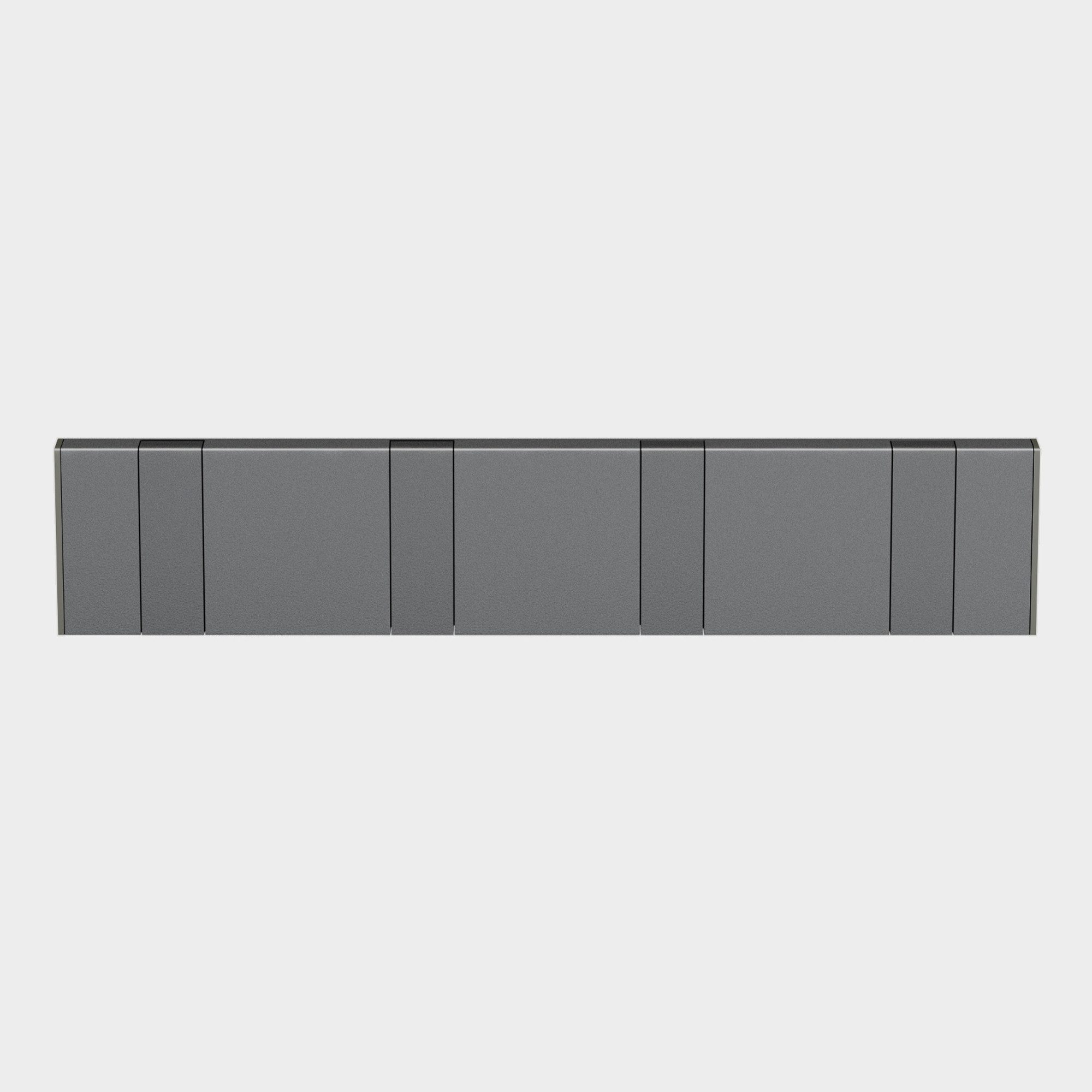 doporro Wandgarderobe Крючки гардеробные Wandhaken Шкафыleiste aus Alu mit 4/6 Haken