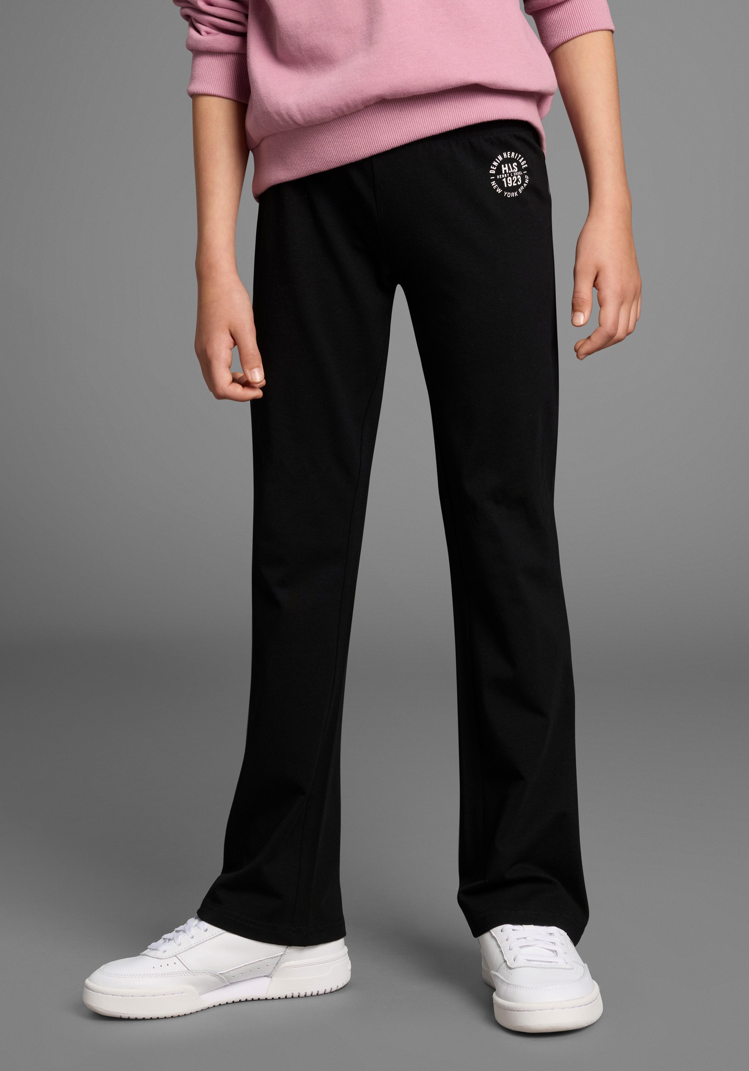 H.I.S Leggings 2er Packung Leggings mit Schlag für Mädchen (Packung, 2-tlg., 2) Für TEENS. 2er Packung Jazzpants