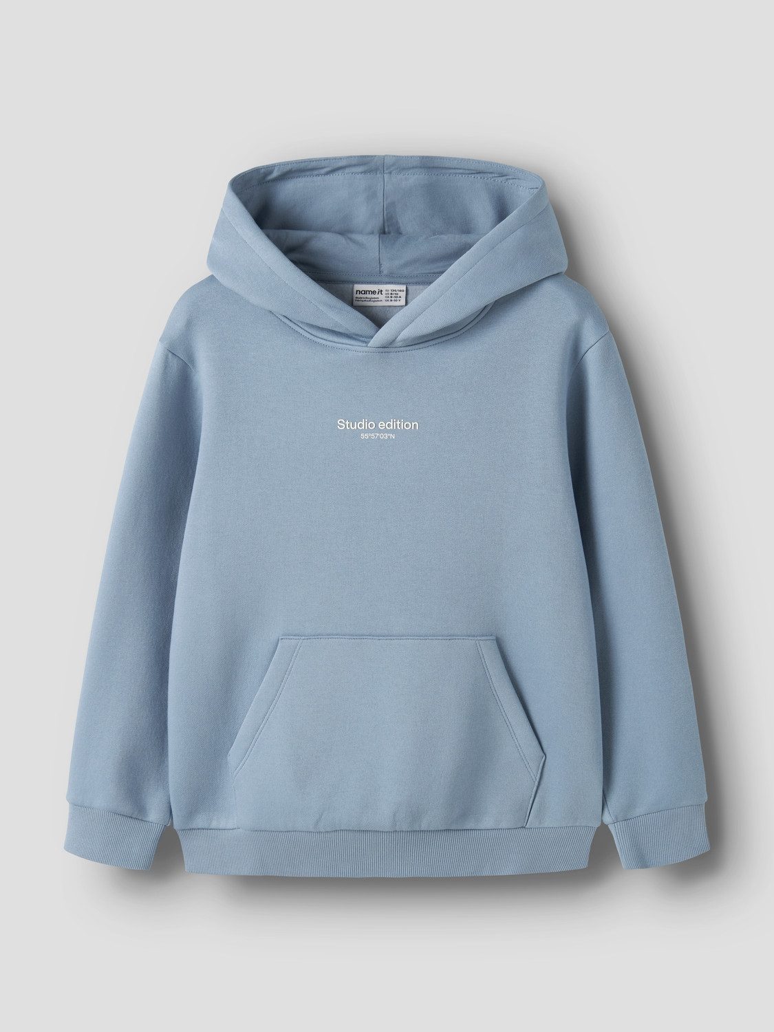 Name It Sweatshirt NKMBRODY LS NREG SWEAT WH BRU – Bild 2 von 4