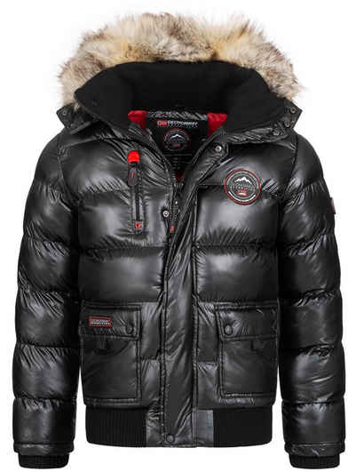 Geographical Norway Steppjacke Herren Winter Jacke Steppjacke Parka Bomberjacke warm Outdoor