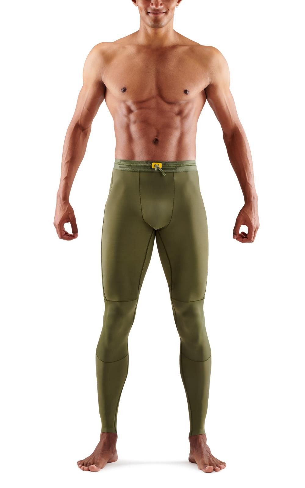 Skins Funktionshose 5-Series Tight Long (enganliegend, Kompression) khakigr günstig online kaufen