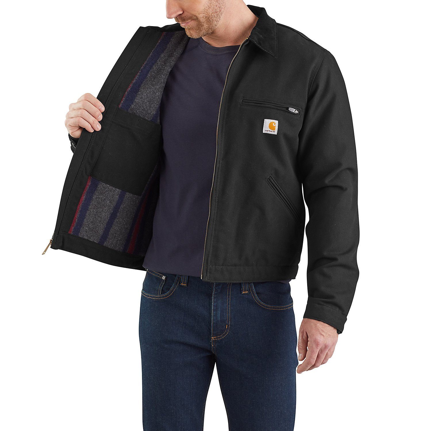 Carhartt Arbeitsjacke Duck Detroit Relaxed Fit