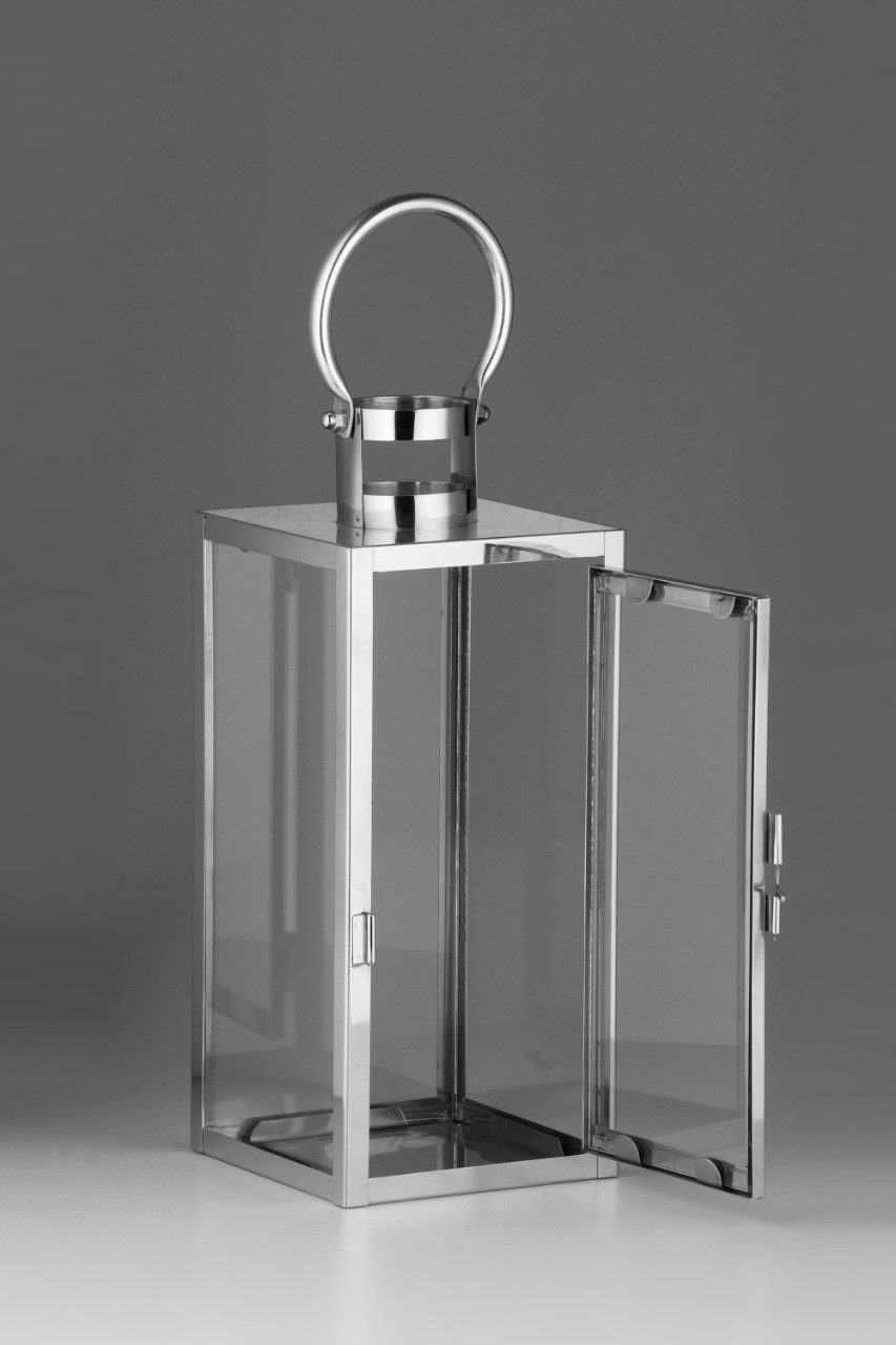 Marrakesch Orient & Mediterran Interior Kerzenlaterne Laterne aus Edelstahl günstig online kaufen