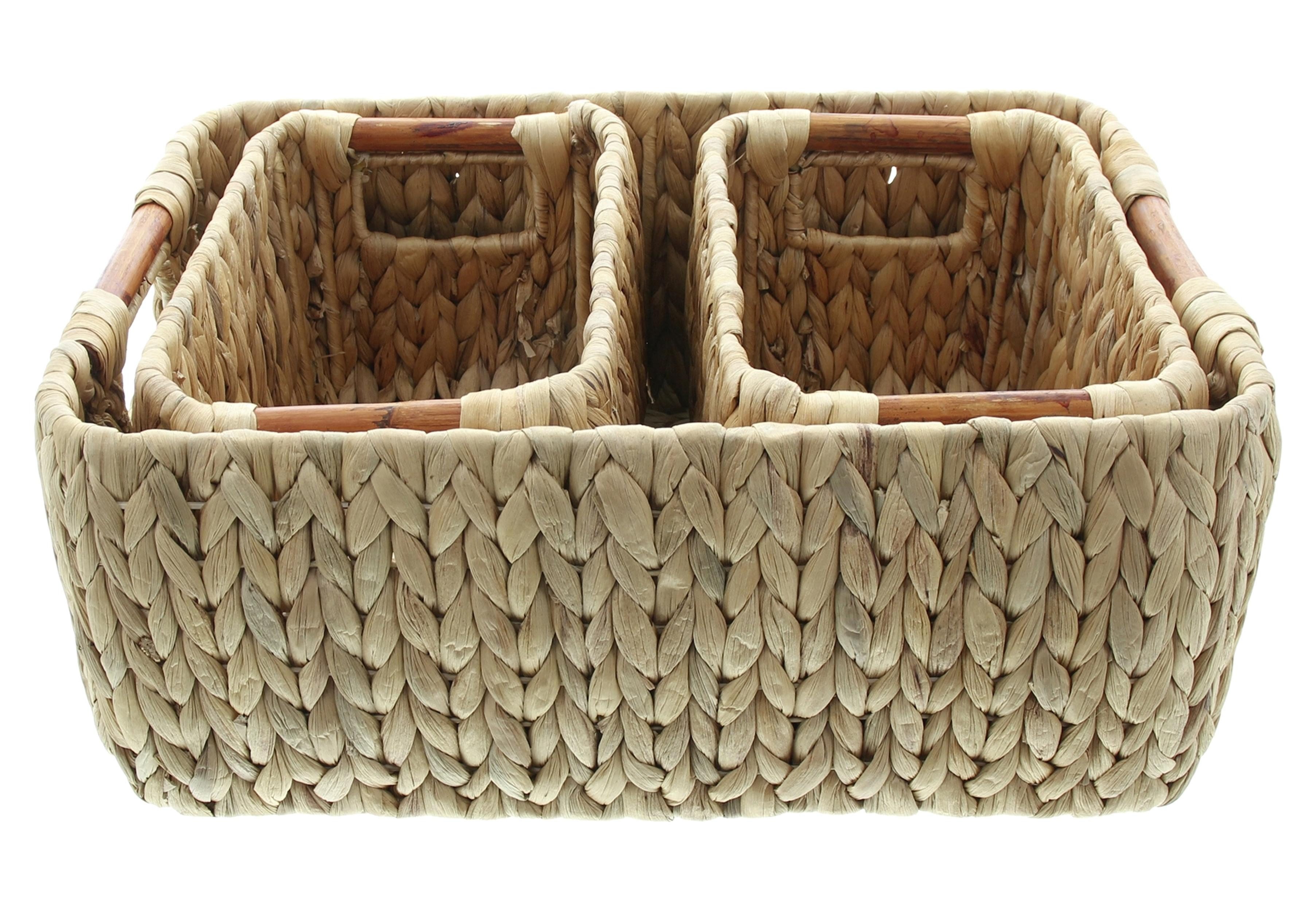 Frank Flechtwaren Aufbewahrungskorb Storage-Set "Wasserhyazinthe", 3tlg.