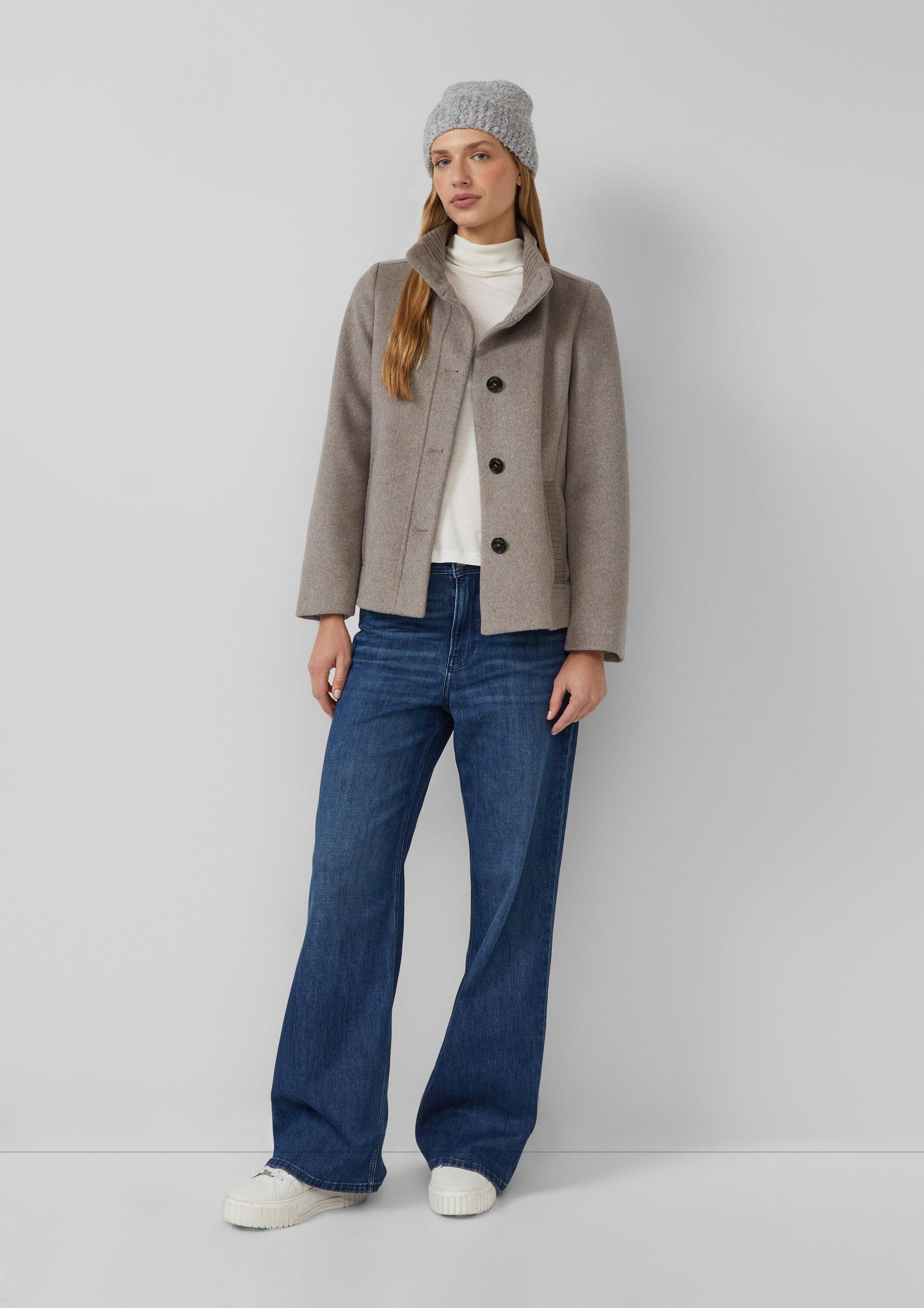 s.Oliver Strickmütze Mütze Beanie in Bouclé-Optik günstig online kaufen