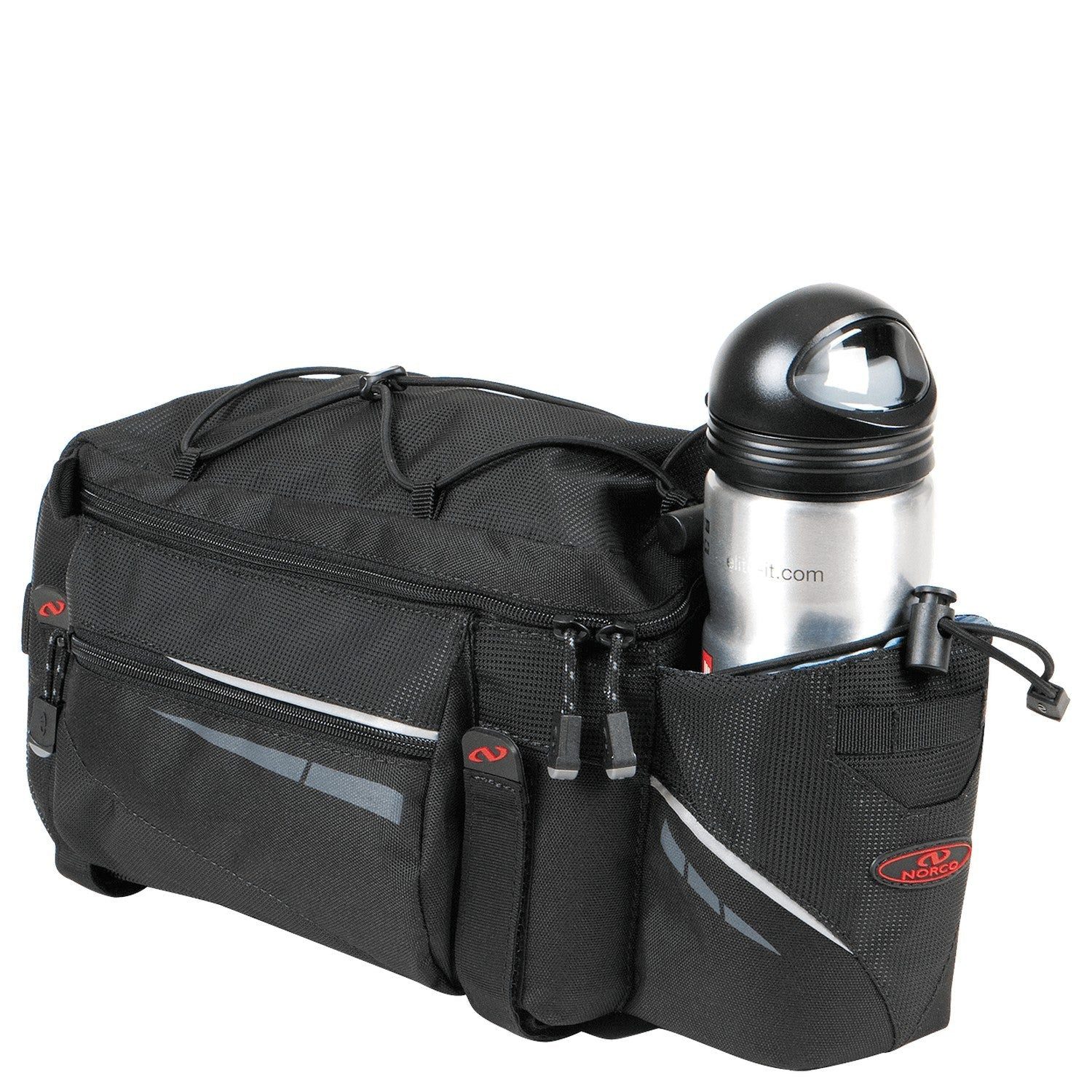 NORCO Fahrradtasche Ohio 7.5 - Gepäckträgertasche 38 cm (black)