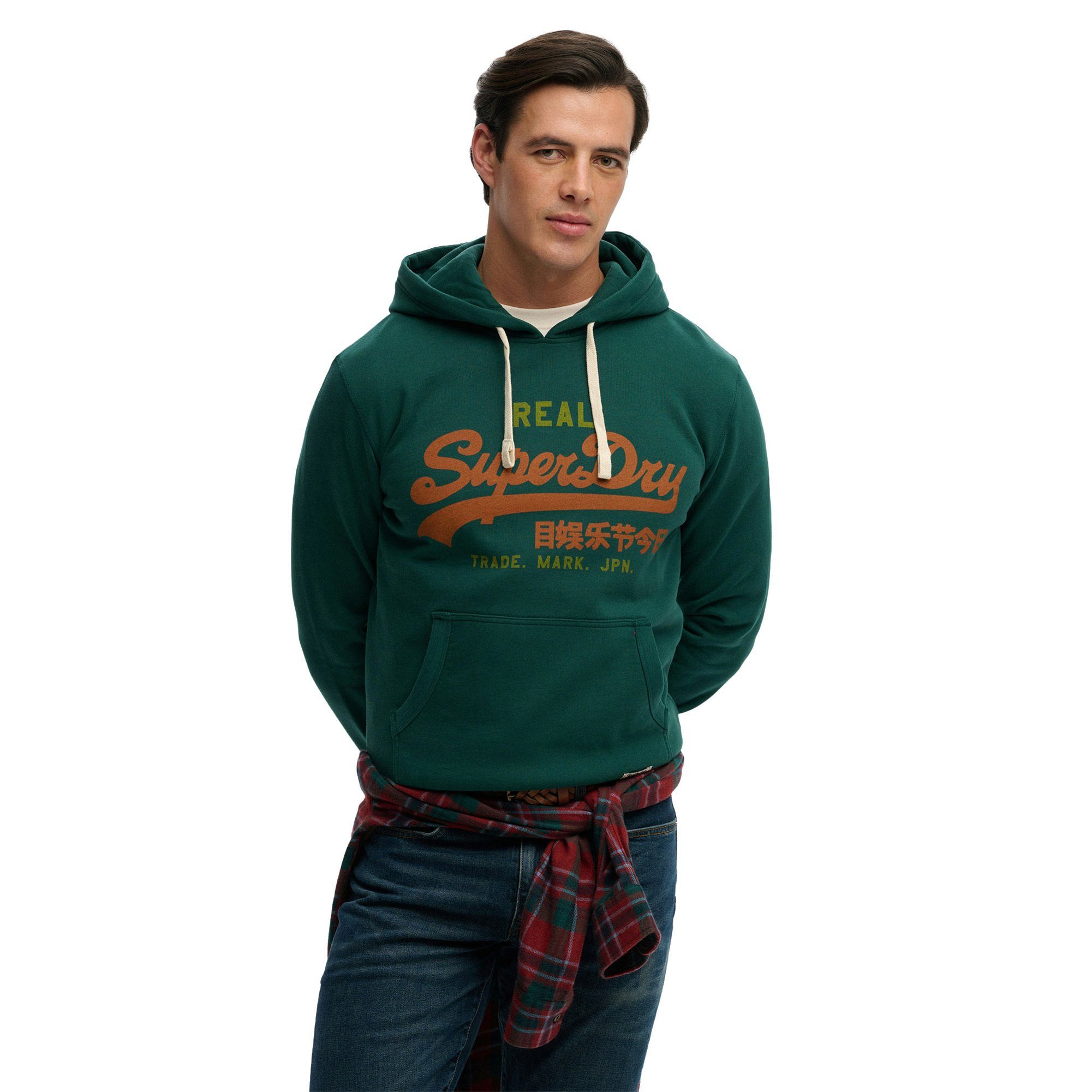 Superdry Sweatshirt Herren Sweatshirt Baumwolle Vl Classic Hood – Bild 4 von 5