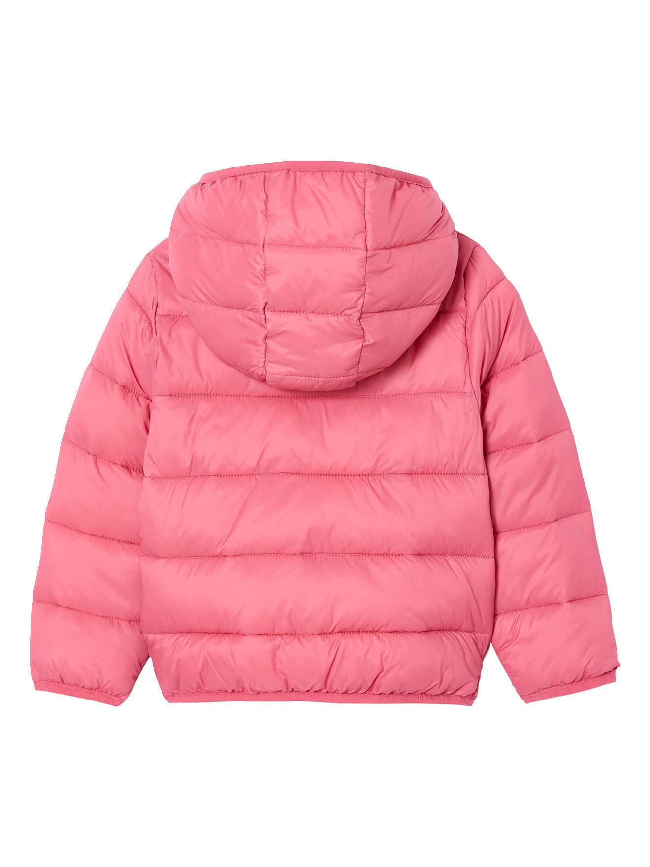 vertbaudet Steppjacke Mädchen Light-Steppjacke mit Kapuze, Recycling-Polyester