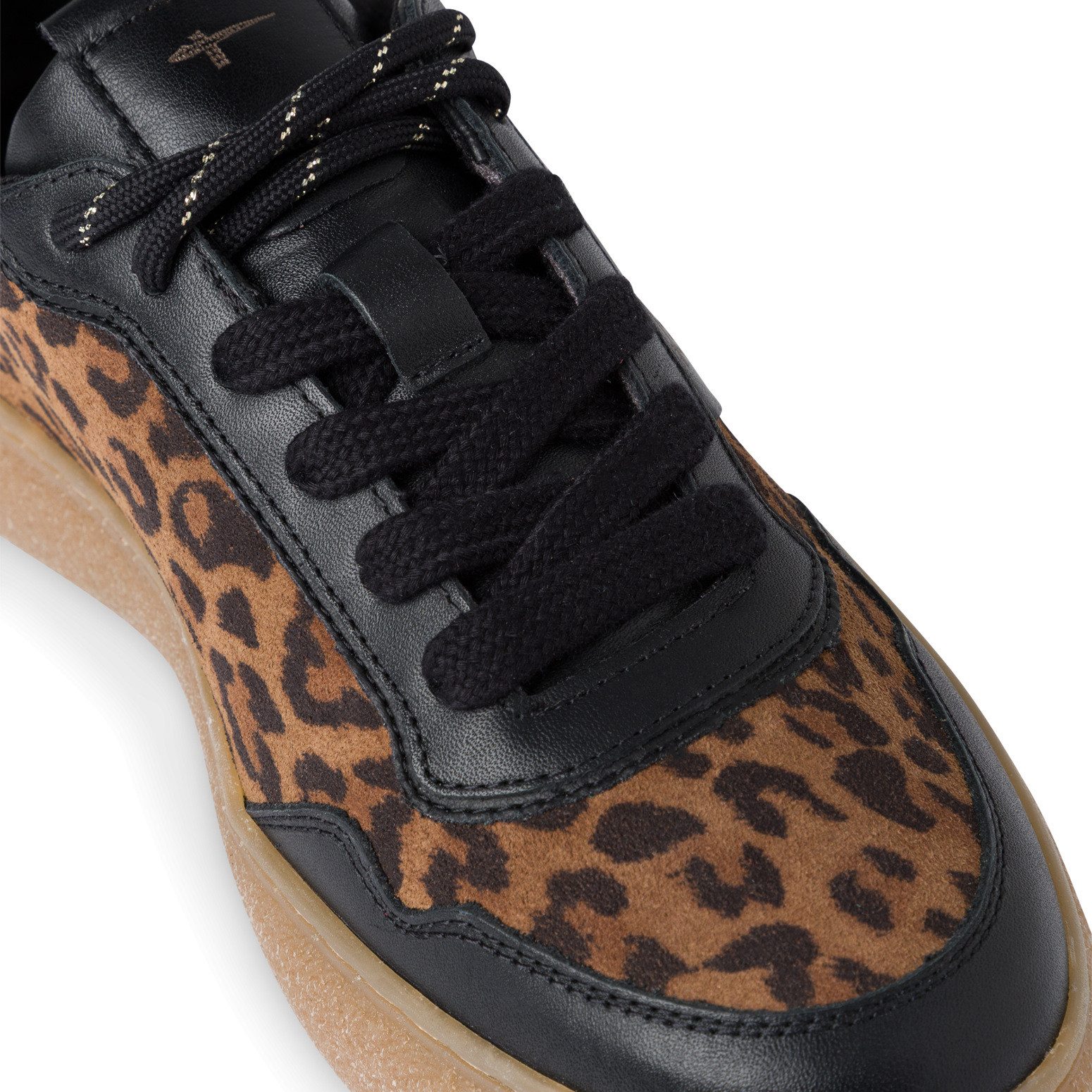 Tamaris Plateausneaker, Freizeitschuh, Halbschuh, Schnürschuh mit Kontrastbesatz