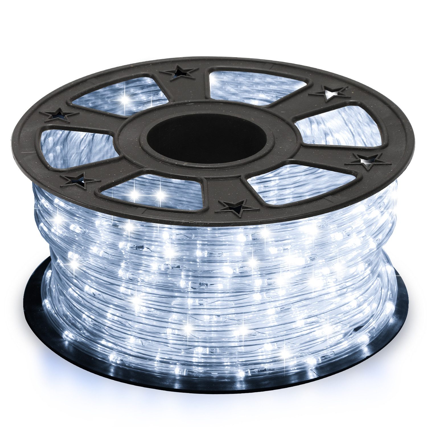 Clanmacy Lichterschlauch 10m-50m LED Lichterschlauch Bunt Lichterkette Lich günstig online kaufen