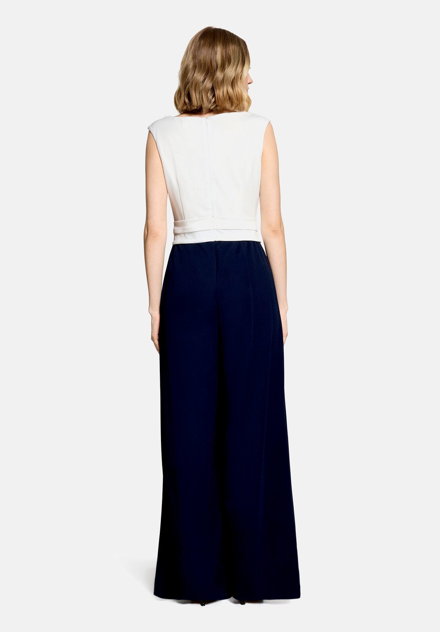 Vera Mont Overall Damen mit weitem Bein (1-tlg) Bunddetail