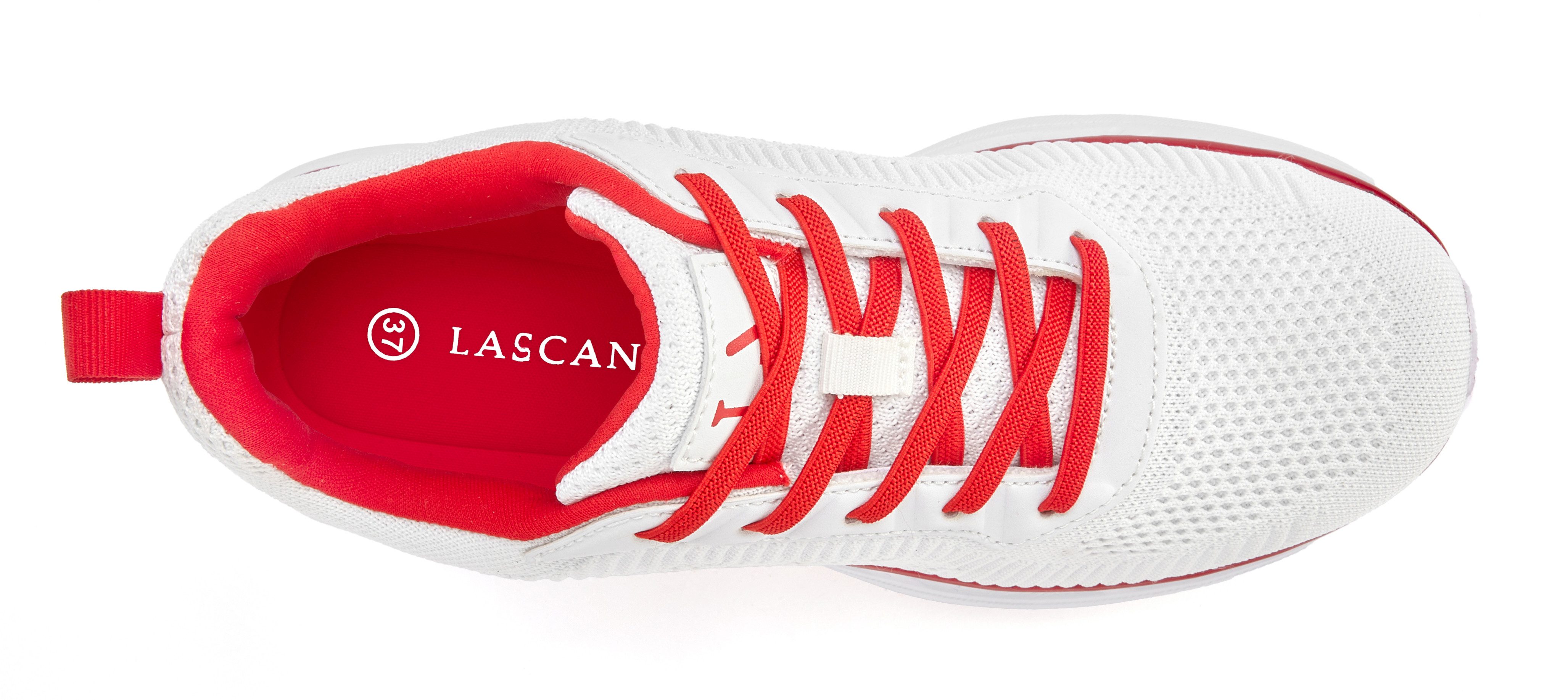 LASCANA Turnschuhe, Sneaker Freizeitschuh, Halbschuh im sportiven Look VEGAN