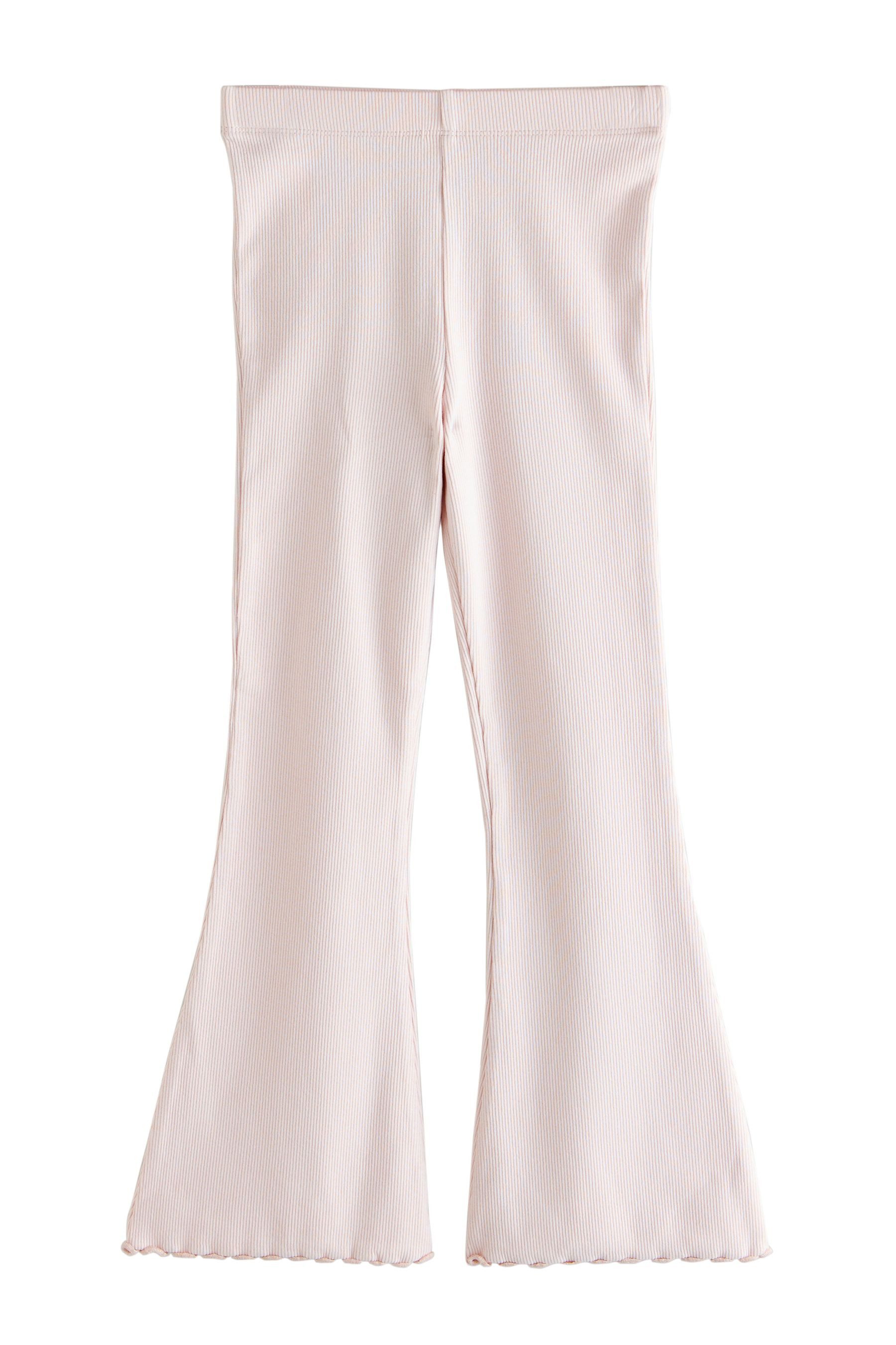 Next Leggings Gerippte Leggings mit ausgestelltem Bein (1-tlg)