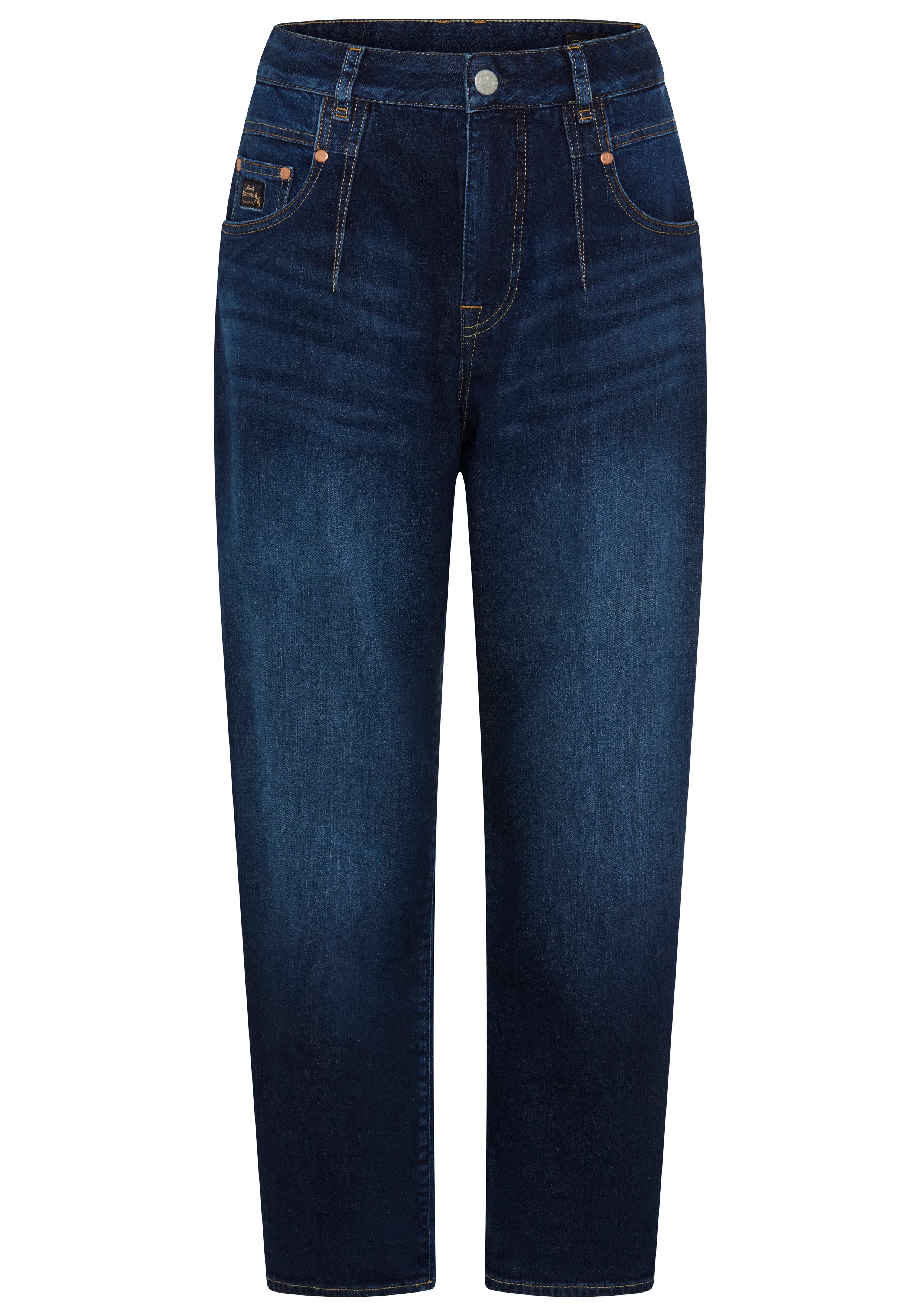 Herrlicher 5-Pocket-Jeans Brooke Denim Stretch im Loose Fit, Cropped-Länge – Bild 4 von 5