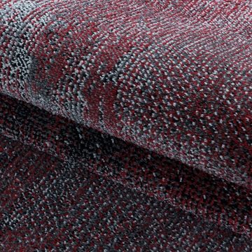 Teppich Kurzflor Teppich Oro Rot, Teppich Boss, Läufer, Höhe: 8 mm