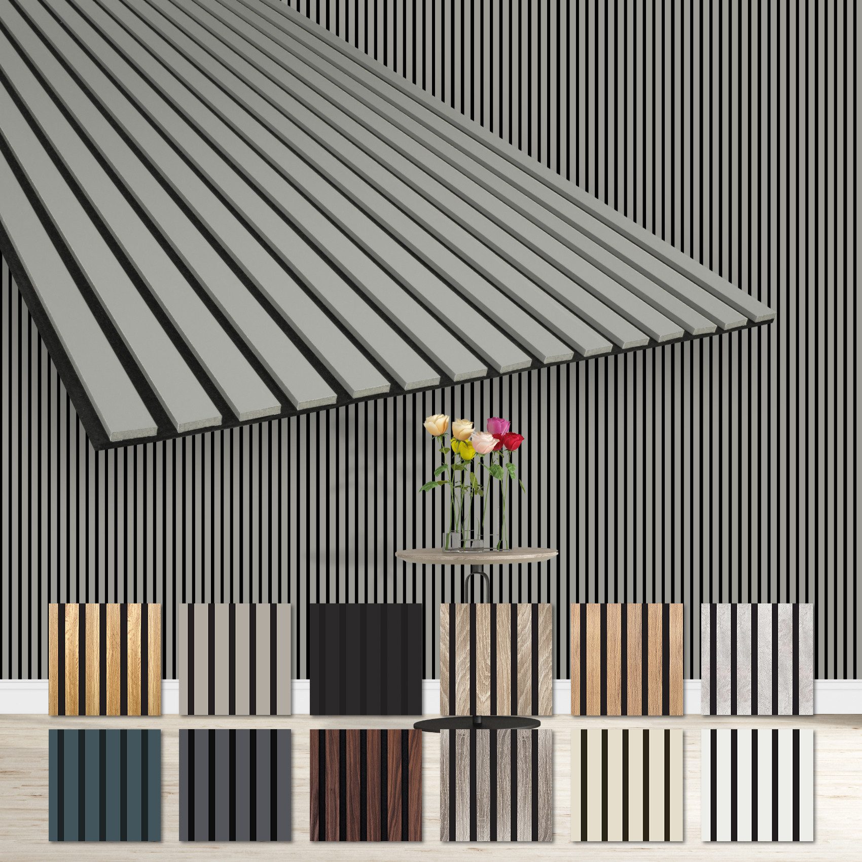Hexim Wanddekoobjekt AP02 (Akustikpaneele 278x60cm - günstig online kaufen