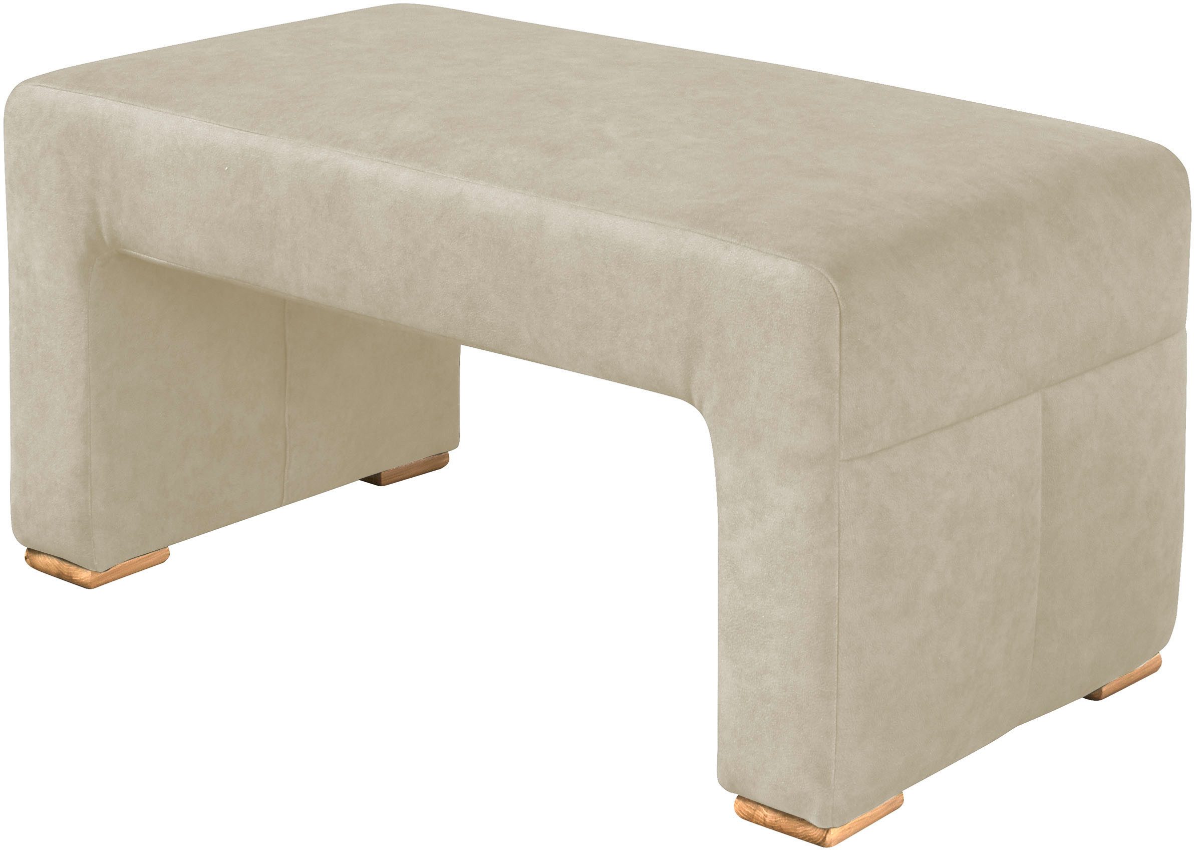 exxpo - sofa fashion Hockerbank, Bodenfreie Optik