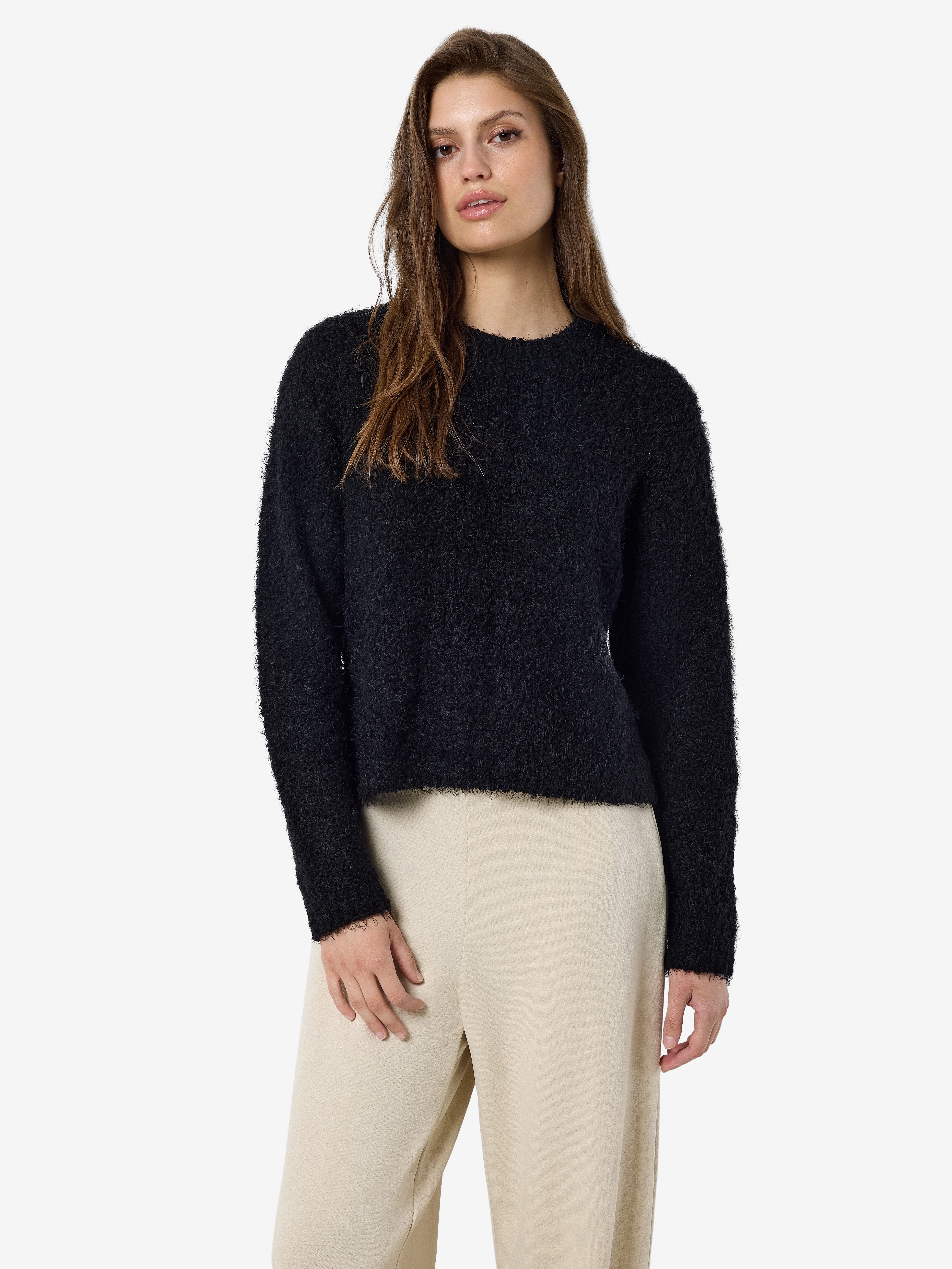Noisy may Rundhalspullover NMSassy (1-tlg) Plain/ohne Details günstig online kaufen