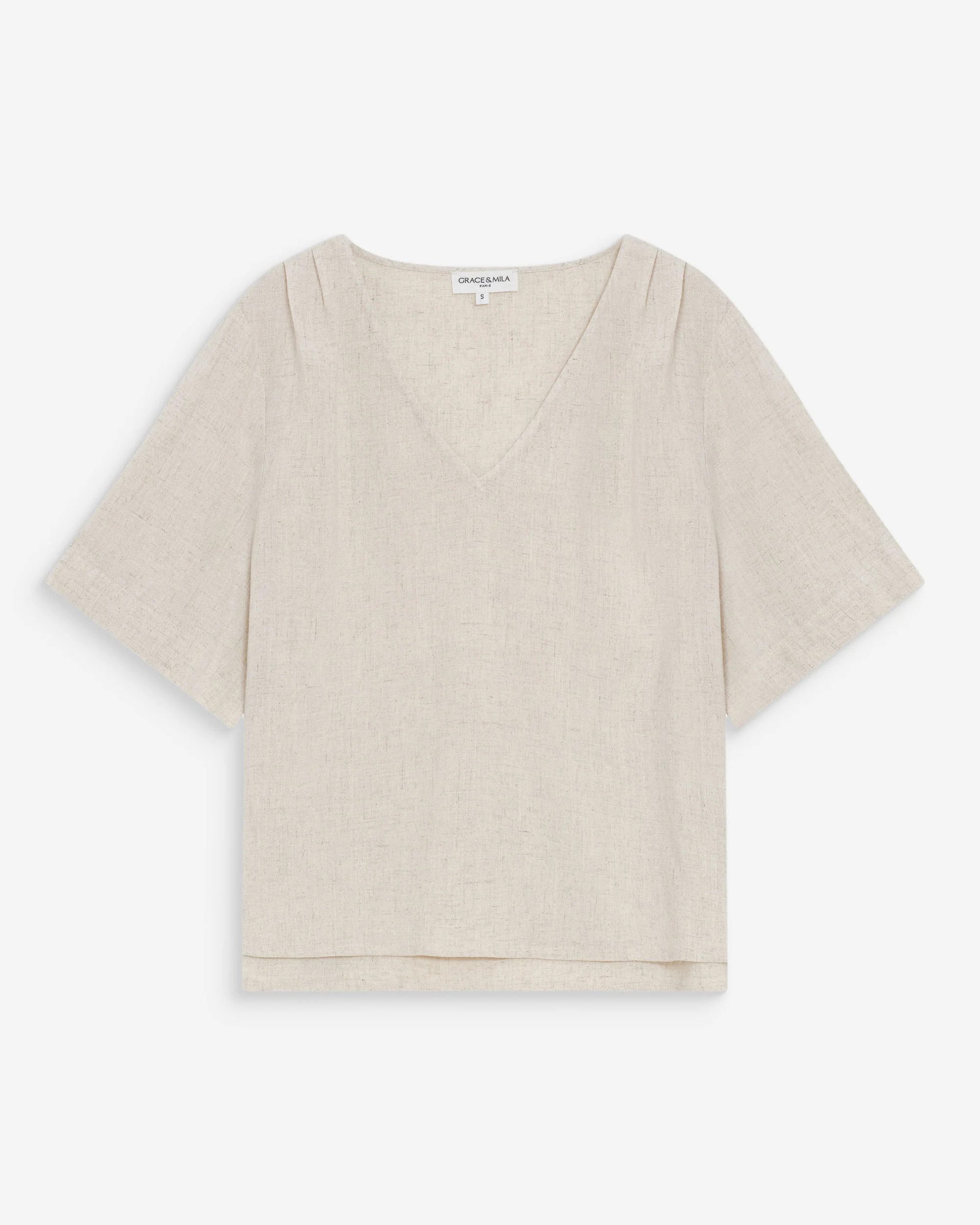 Grace & Mila Tunika VIOLON - Bluse - Schlupfbluse - Blusenshirt