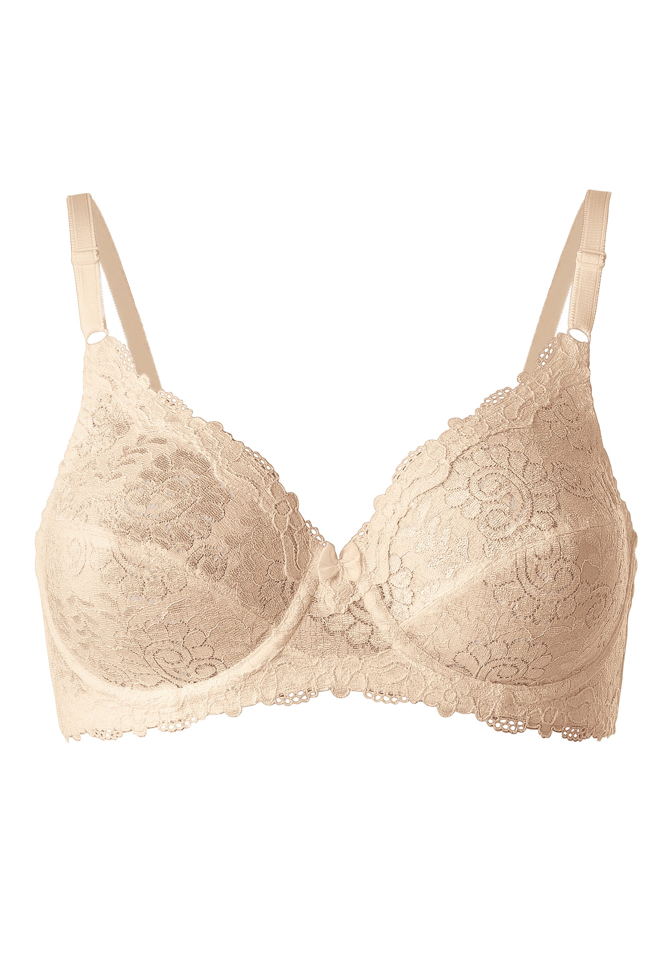 Triumph Bügel-BH Compliment W (1-tlg) Bügel-BH - Leicht transparent - Aus eleganter Spitze