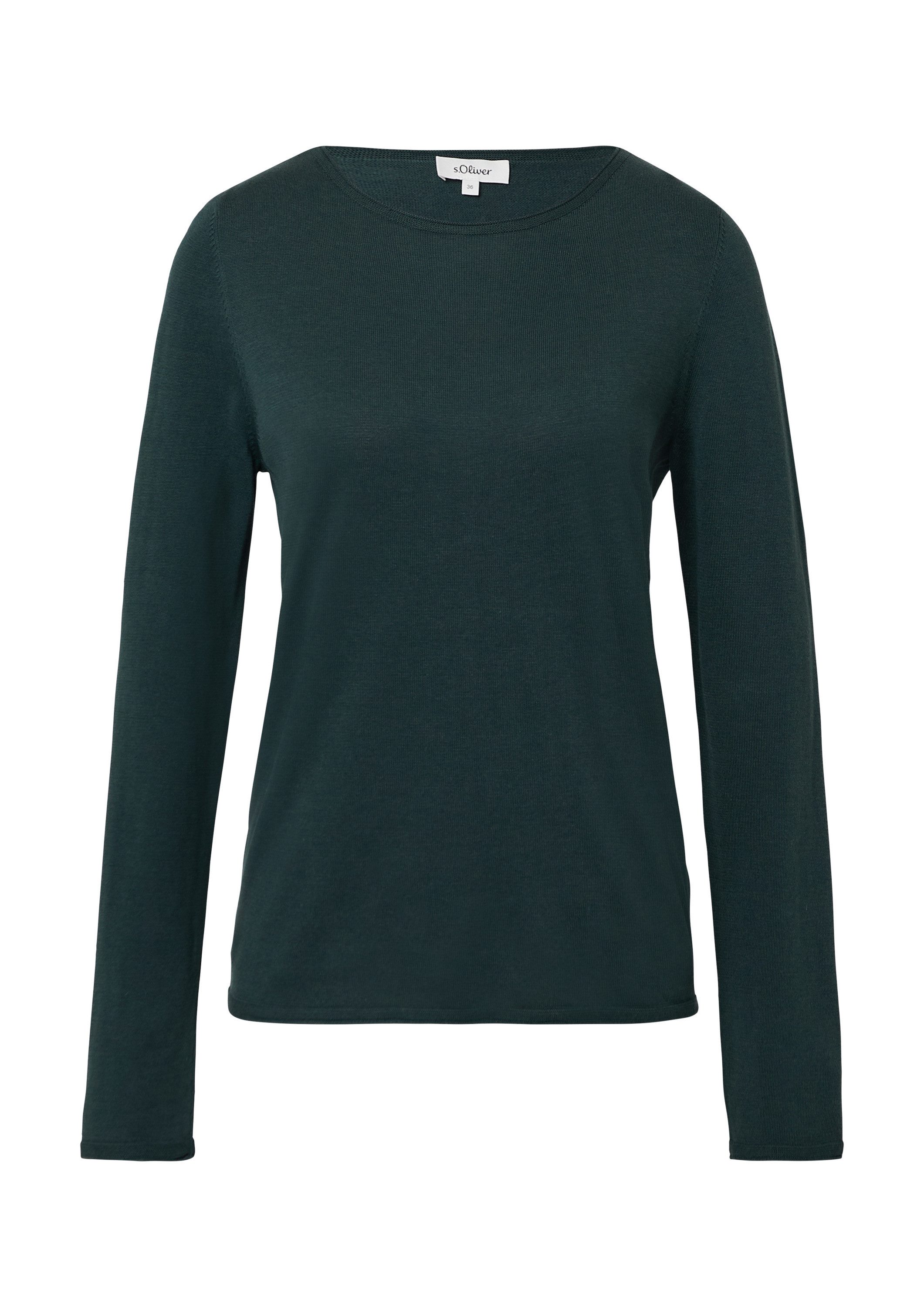 s.Oliver Longpullover Strickpullover (1-tlg) günstig online kaufen