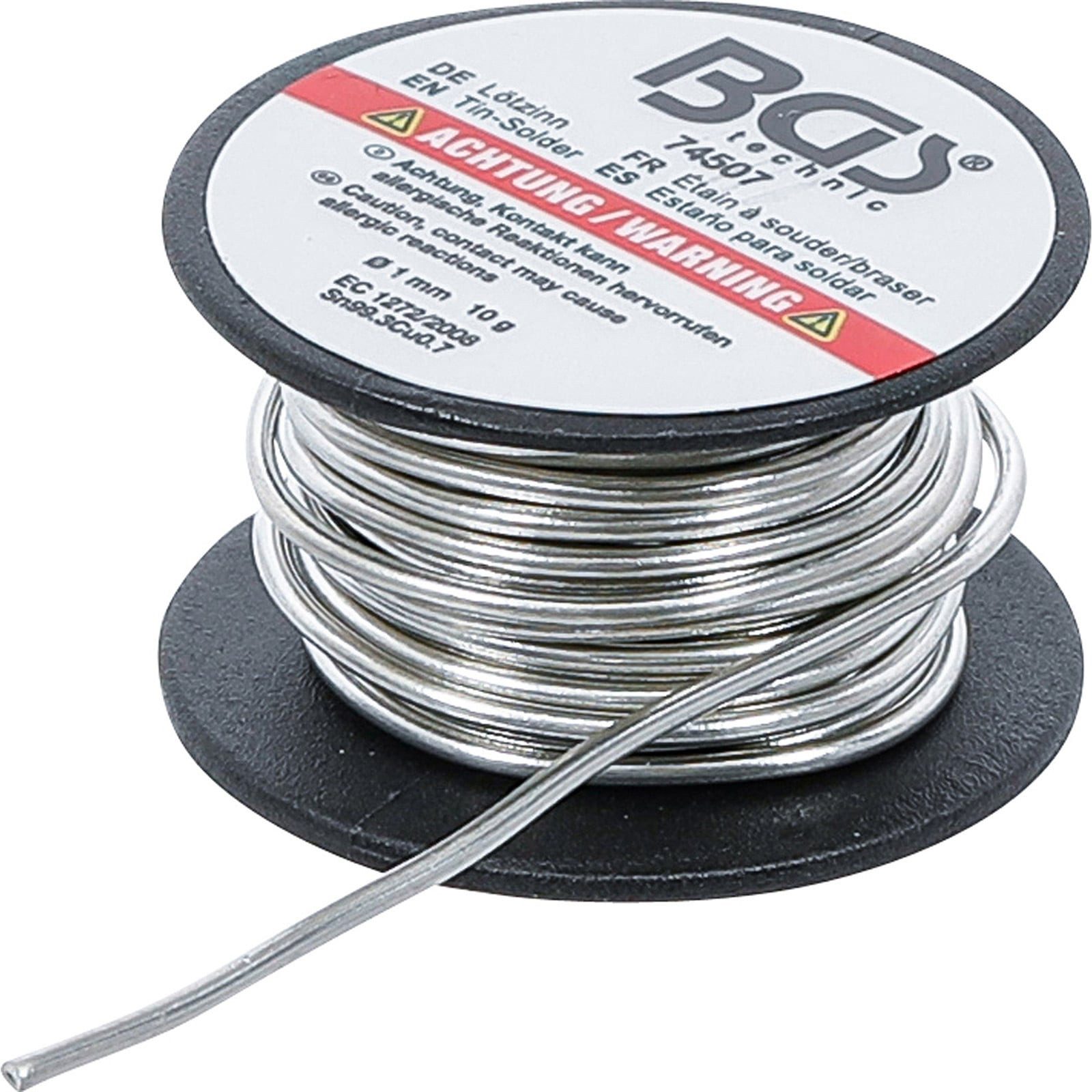 BGS Weichlötbrenner BGS Lötzinn auf Rolle bleifrei Ø 1 mm 10 g - 74507